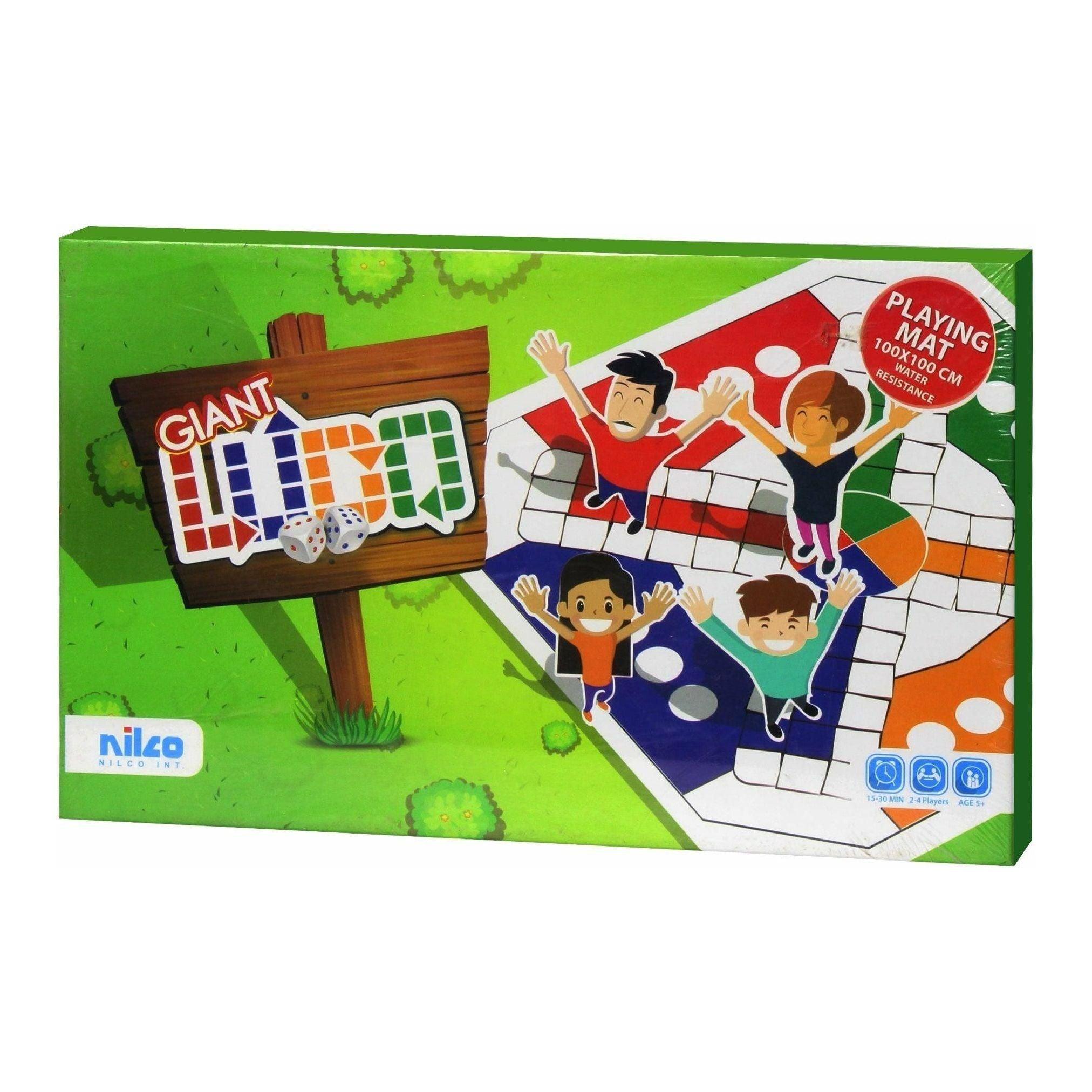 Nilco Giant Ludo Board Game – BumbleToys - Main Image