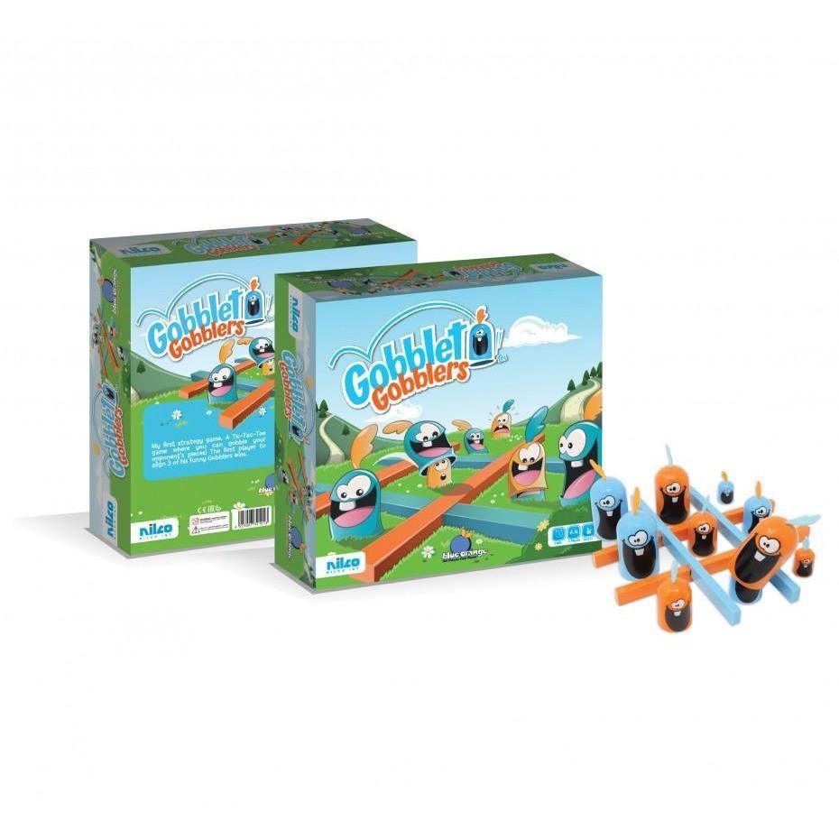 Nilco Gobblet Gobblers Board Game - BumbleToys - 5-7 Years, Card & Board Games, Nilco, Puzzle & Board & Card Games, Unisex