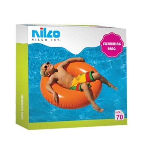 Nilco Inflatable Swim Ring - 70 cm - BumbleToys - 2-4 Years, 5-7 Years, Nilco, Sand Toys Pools & Inflatables, Unisex