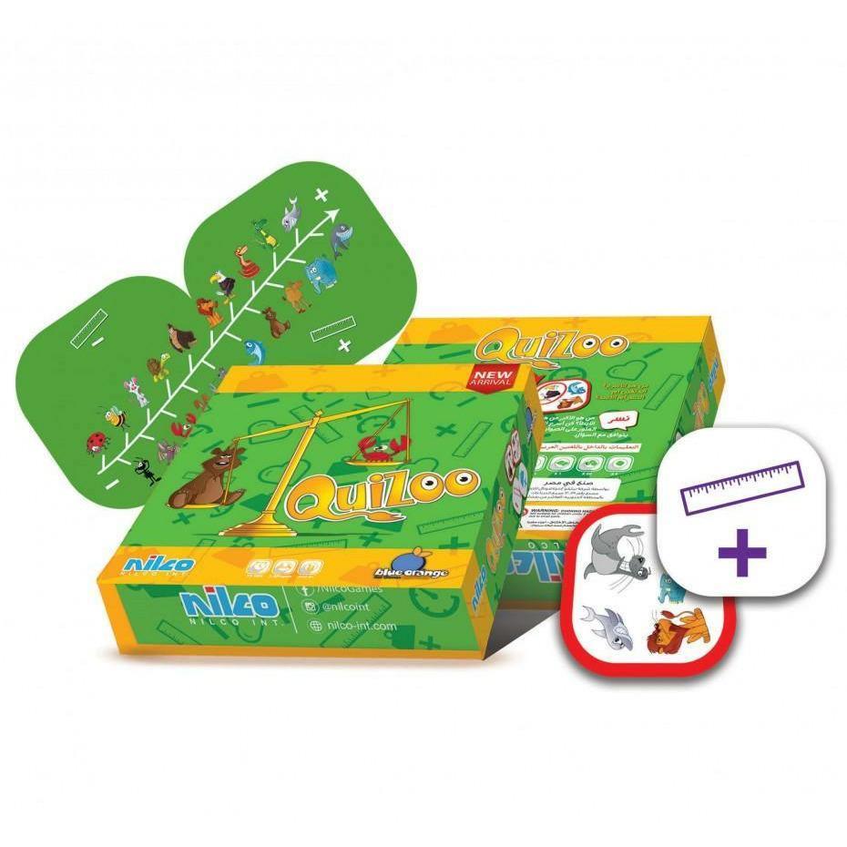 Nilco Quizoo - BumbleToys - 6+ Years, Card & Board Games, Nilco, Puzzle & Board & Card Games, Unisex