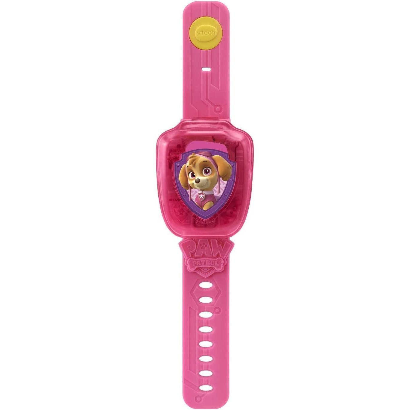PAW Patrol Chase Learning Watch VTech, Pink - BumbleToys - 5-7 Years, Girls, Kids, Paw Patrol, Pre-Order, Watch