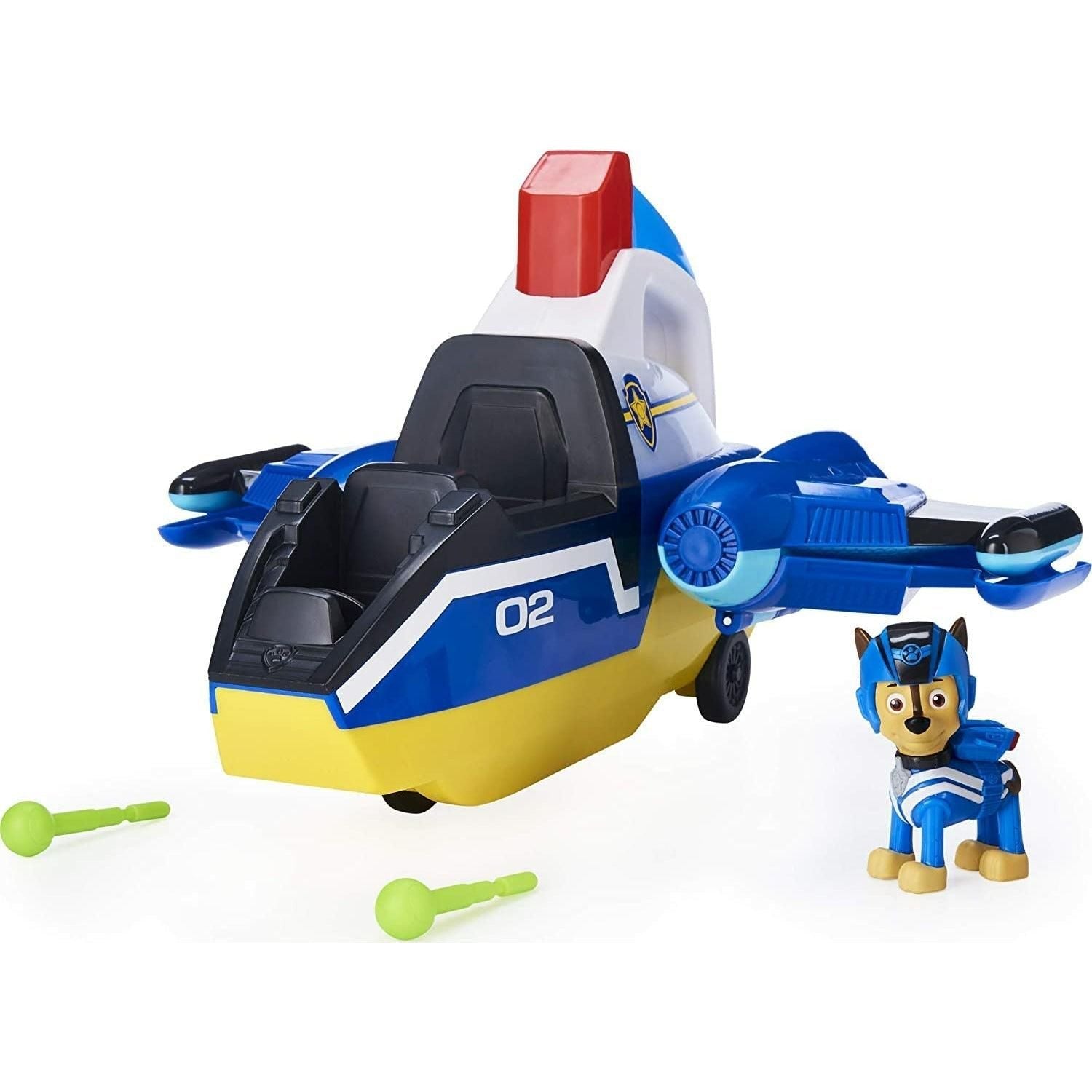 Paw Patrol, Jet to The Rescue Deluxe Transforming Spiral Rescue Jet with Lights and Sounds - BumbleToys - 2-4 Years, 5-7 Years, Action Battling, Boys, OXE, Paw Patrol, Pre-Order