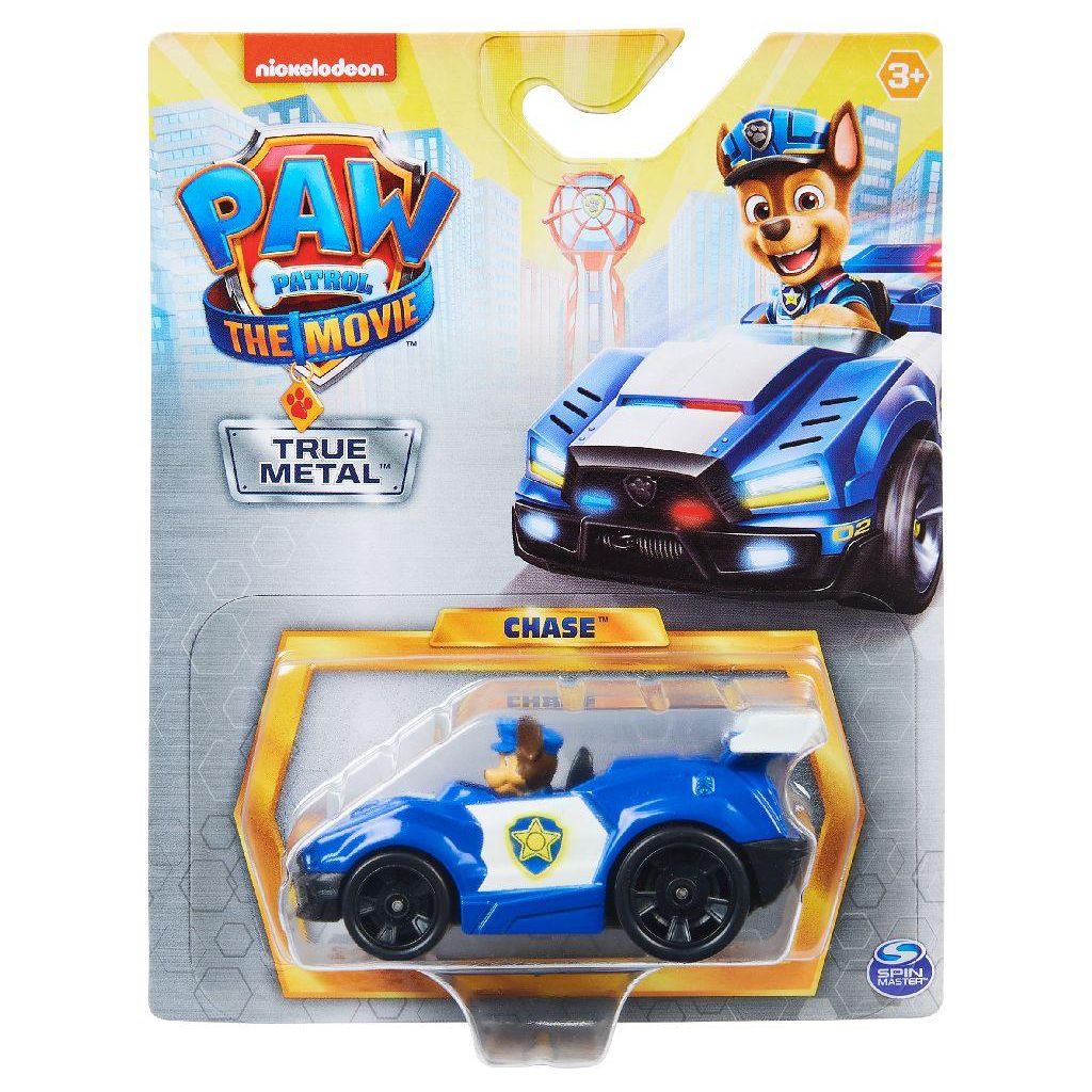 Paw Patrol: The Movie True Metal Diecast - Chase - BumbleToys - 2-4 Years, 5-7 Years, Boys, New Arrivals, Paw Patrol, Unisex