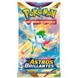Pokemon Trading Cards Set of 10 Cards - Brilliant Stars (Random Style) - BumbleToys - 14 Years & Up, 8-13 Years, Boys, Card & Board Games, Pokémon, Pre-Order, Puzzle & Board & Card Games