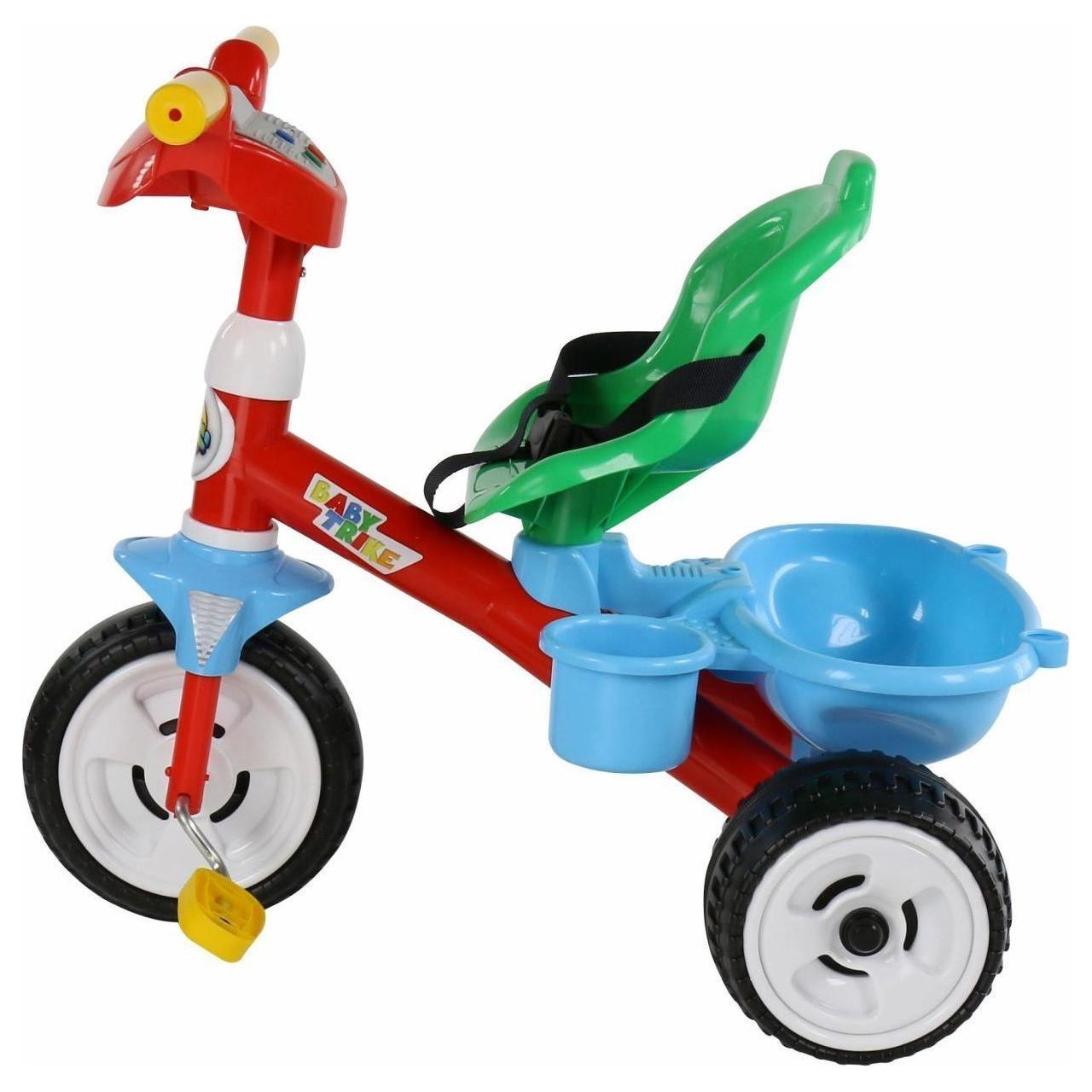 Polesie 66213 Baby Trike With Sound & Straps - BumbleToys - 5-7 Years, Cecil, Pre-Order, Trikes & Wagons, Unisex