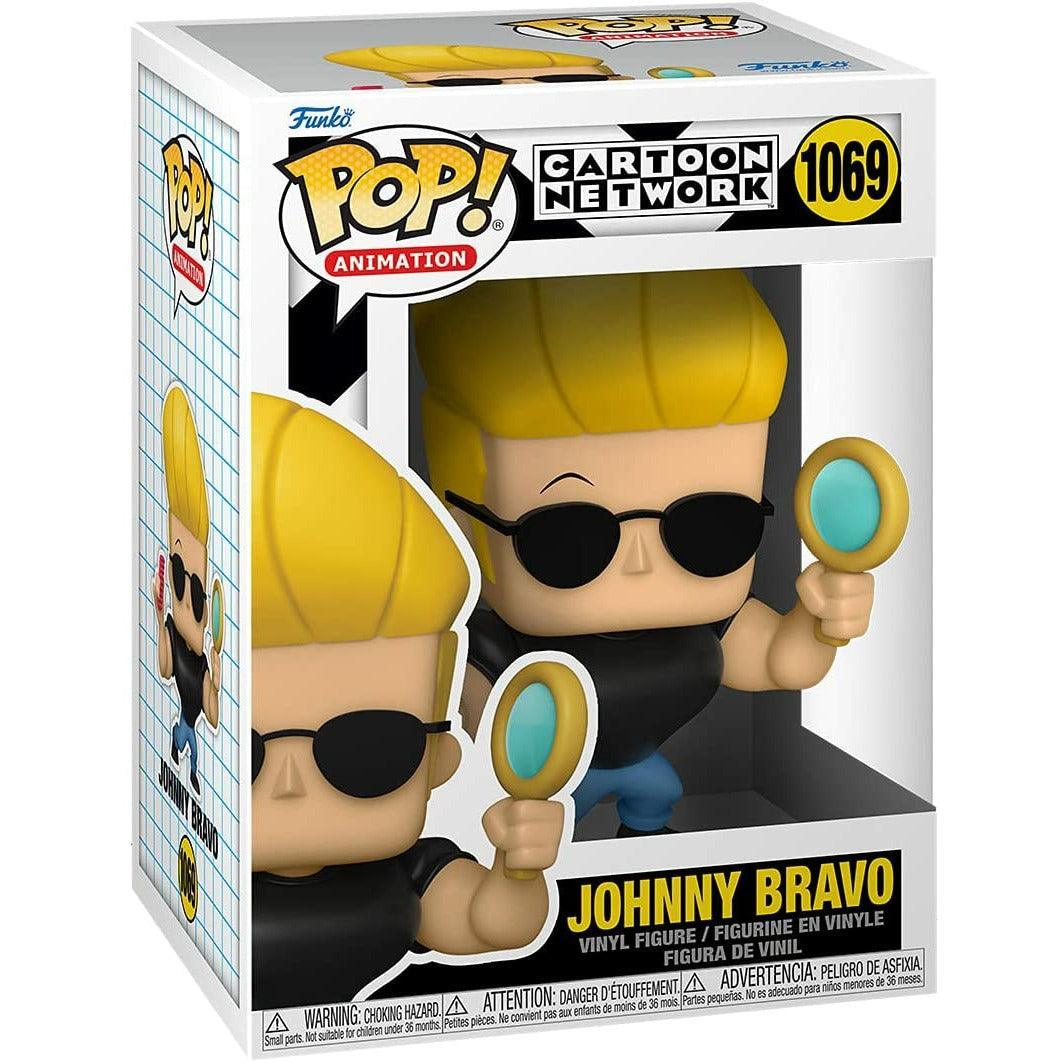 Funko Pop Animation Johnny Bravo - Johnny with Mirror & Comb - BumbleToys - 18+, 5-7 Years, 6+ Years, Animation, Boys, Cartoon Network, Dolls, Funko, OXE, Pre-Order