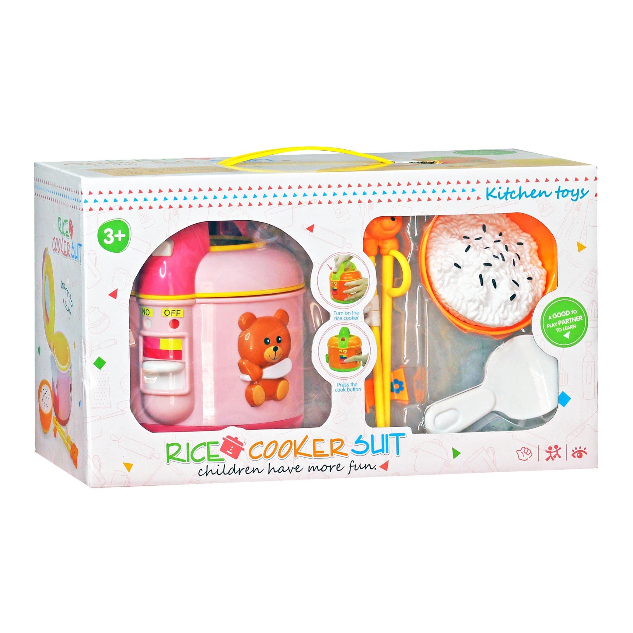 Rice Cooker Suit Mini Appliance Set - BumbleToys - 5-7 Years, Girls, Kitchen & Play Sets, Toy House