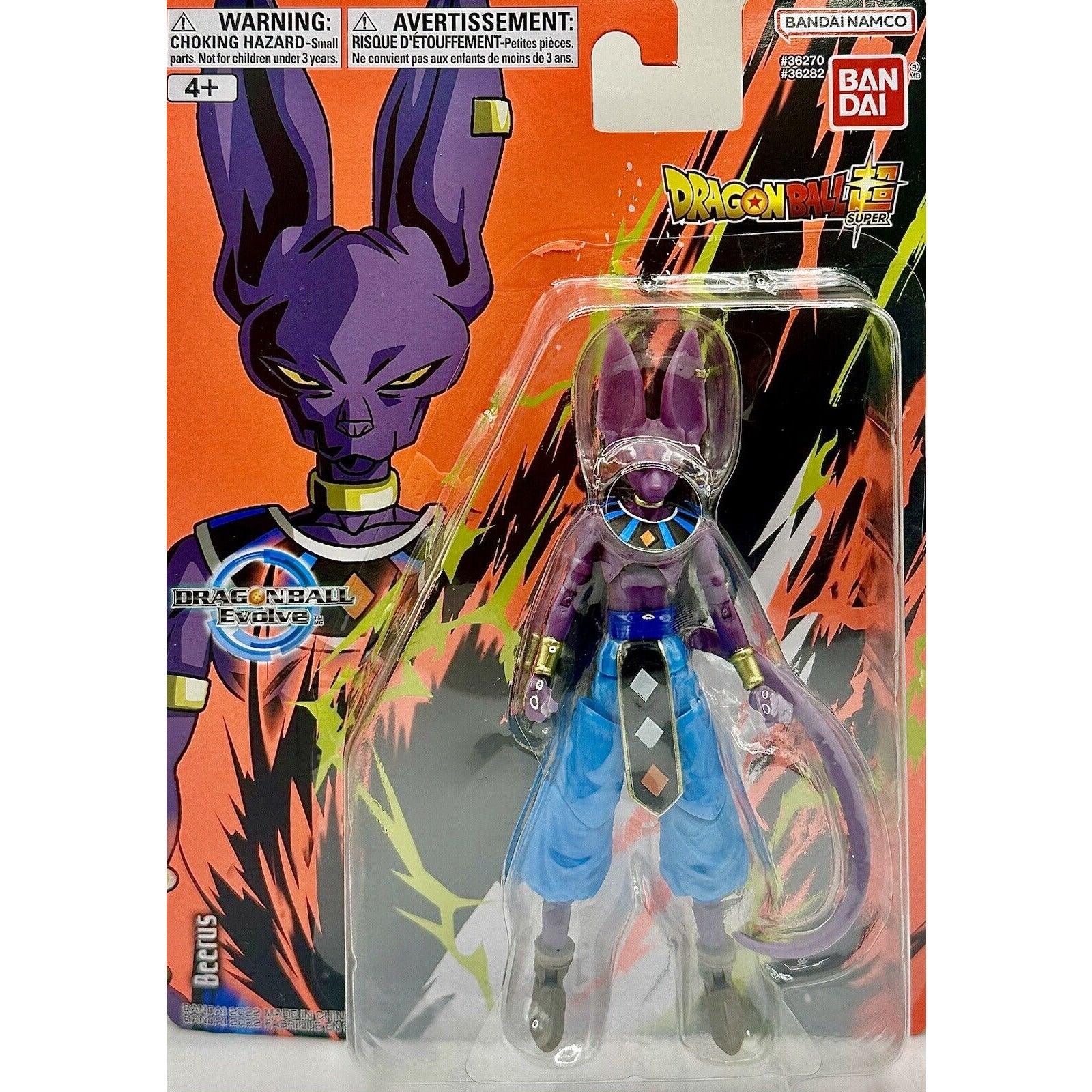 Dragon Ball Super Bandai Evolve - 5 Beerus Action Figure - BumbleToys - 6+ Years, 6-8 years, Action Figures, Boys, Characters, Dolls, Figures, OXE, Pre-Order