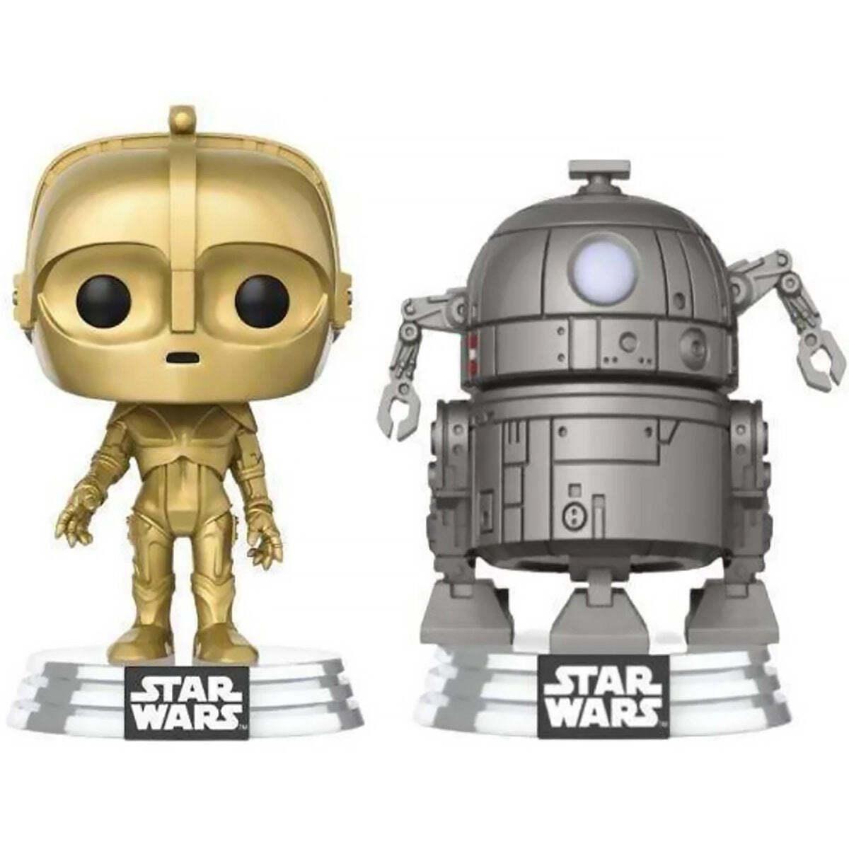 Funko POP! Star Wars C-3PO and R2-D2 Concept Series 2 Pack Bobble Heads Vinyl Figures - BumbleToys - 18+, Boys, Characters, OXE, Pre-Order, star wars