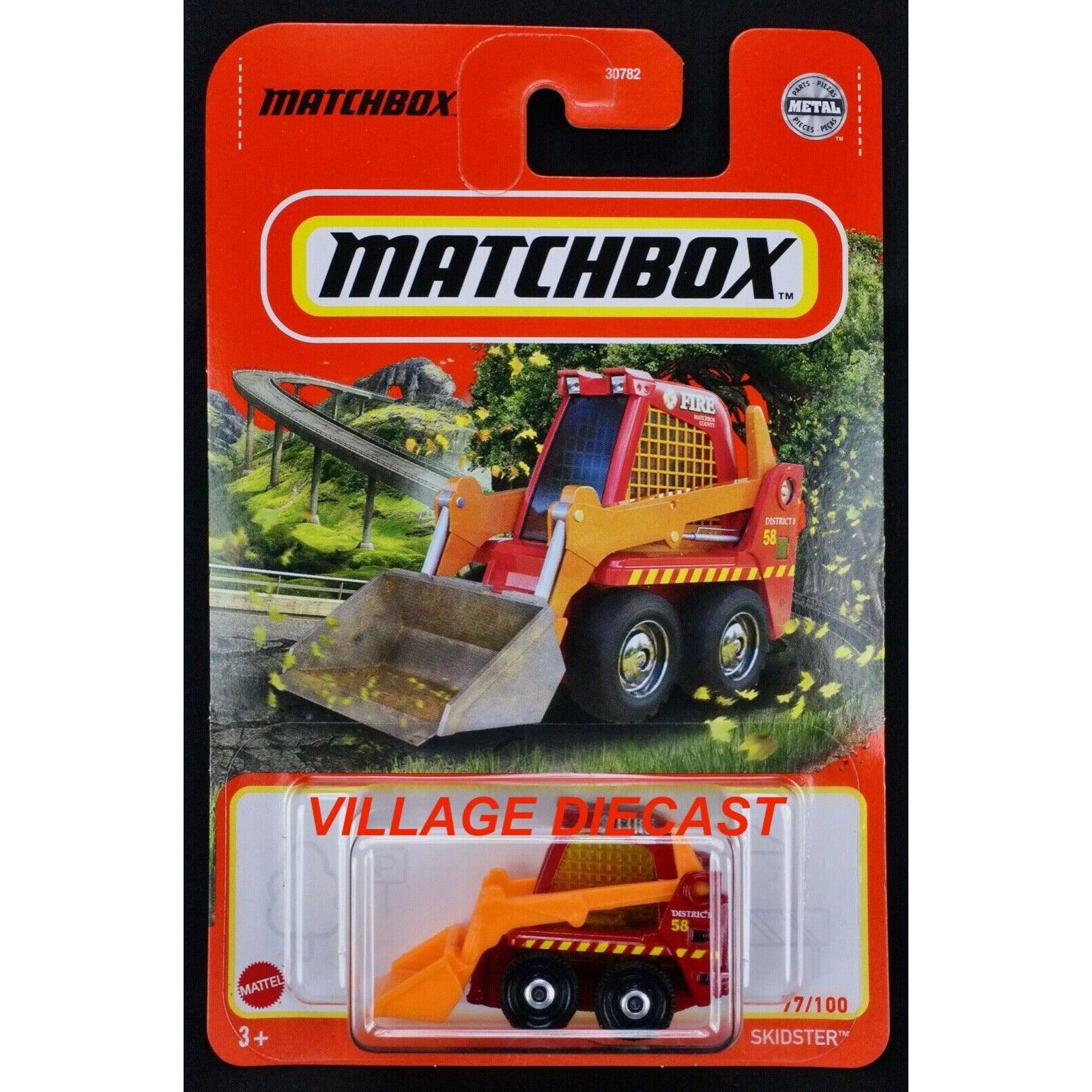 MatchBox Die Cast 1:64 Scale Vehicle - Skidster (Red) - BumbleToys - 2-4 Years, 5-7 Years, Boys, Collectible Vehicles, MatchBox