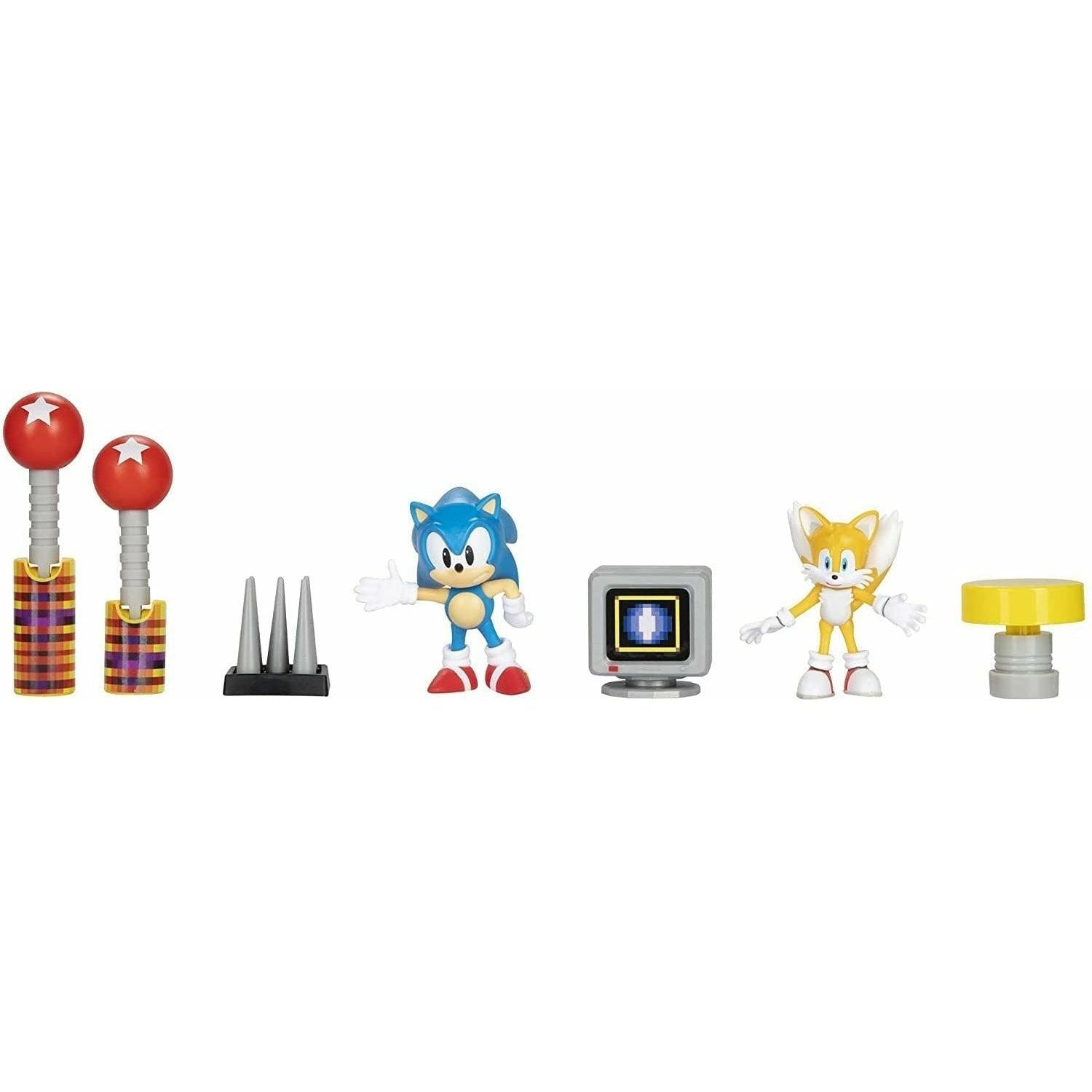 Sonic The Hedgehog 2.5-Inch Action Figure Diorama Set - BumbleToys - 5-7 Years, 8-13 Years, Action Figures, Boys, Characters, Clearance, Girls, OXE, Pre-Order, Sonic