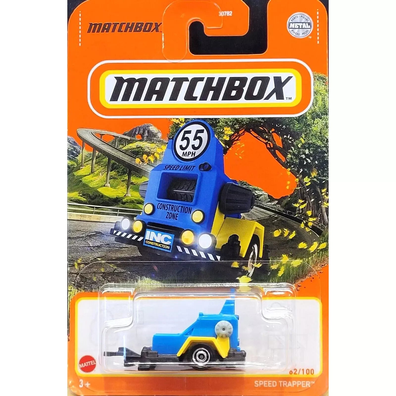 MatchBox Die Cast 1:64 Scale Vehicle - Speed Trapper - BumbleToys - 2-4 Years, 5-7 Years, Boys, Collectible Vehicles, MatchBox