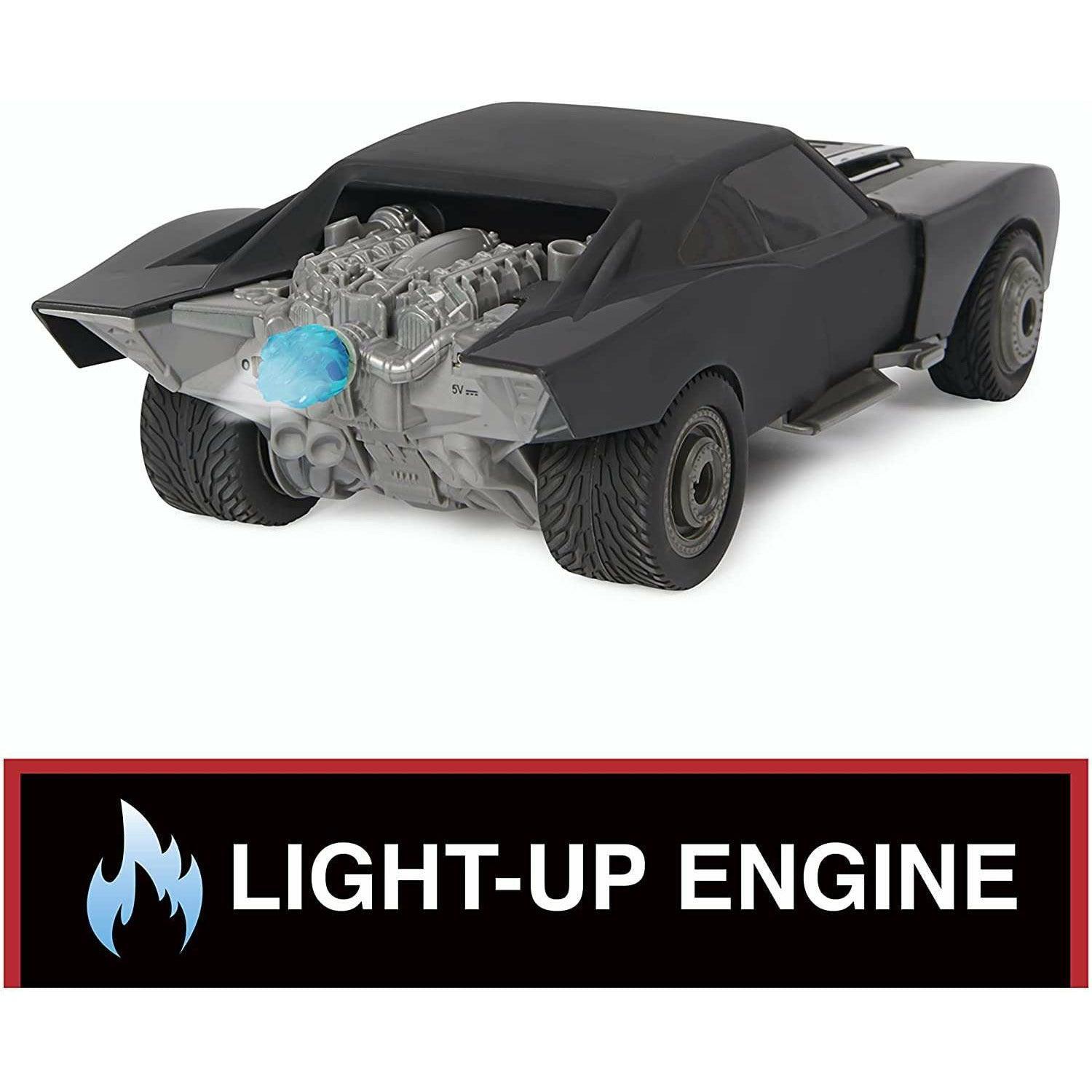 Spin Master Batmobile The Batman Turbo Boost Batmobile With Remote Control and USB 1:15 Scale - BumbleToys - 5-7 Years, Arabic Triangle Trading, Batman, Boys, Remote Control
