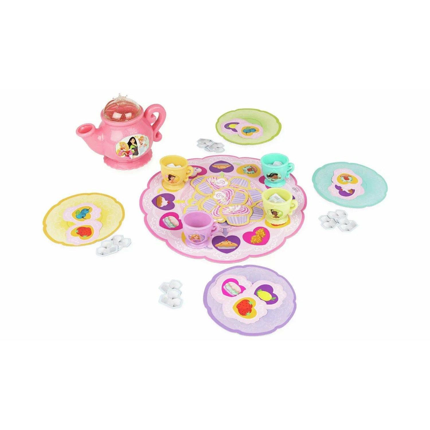 Spin Master Disney Princess Tea Party Board Game - BumbleToys - 5-7 Years, Arabic Triangle Trading, Girls, Roleplay