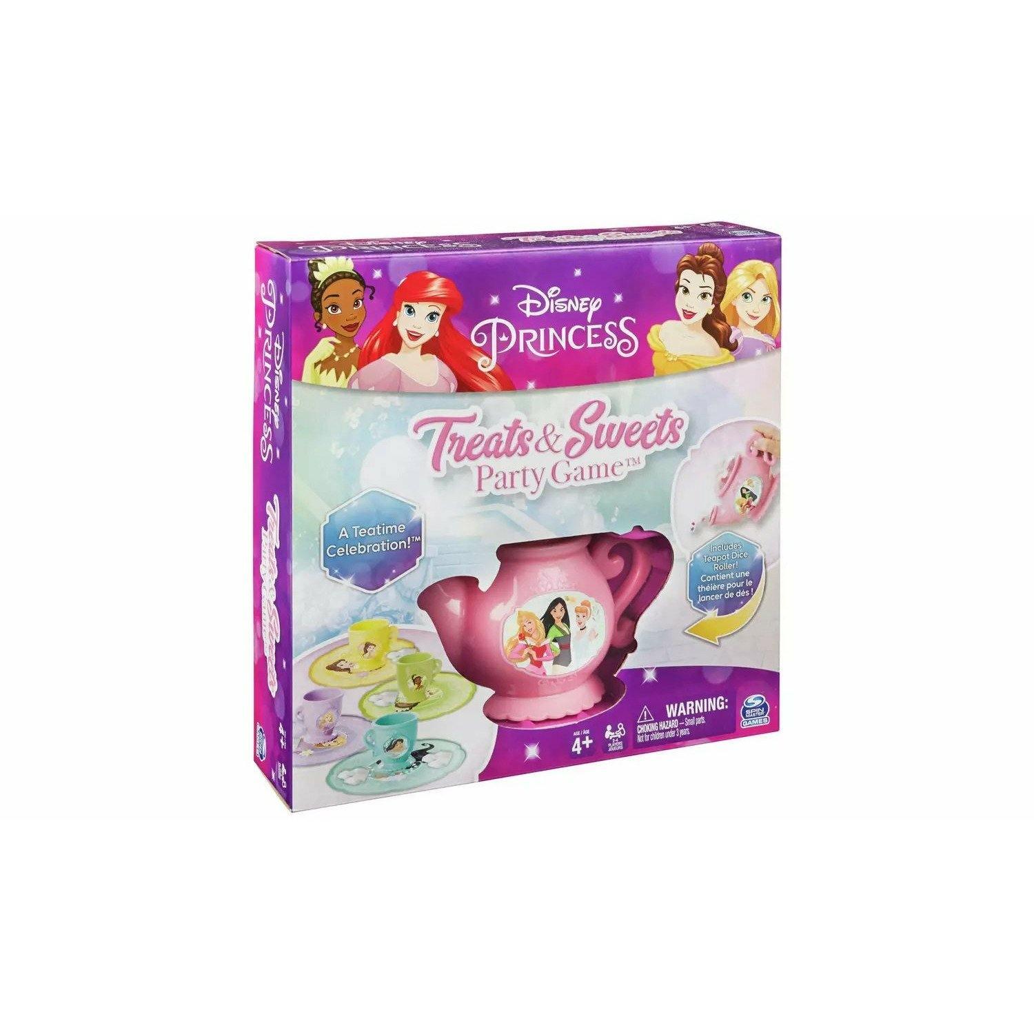 Spin Master Disney Princess Tea Party Board Game - BumbleToys - 5-7 Years, Arabic Triangle Trading, Girls, Roleplay