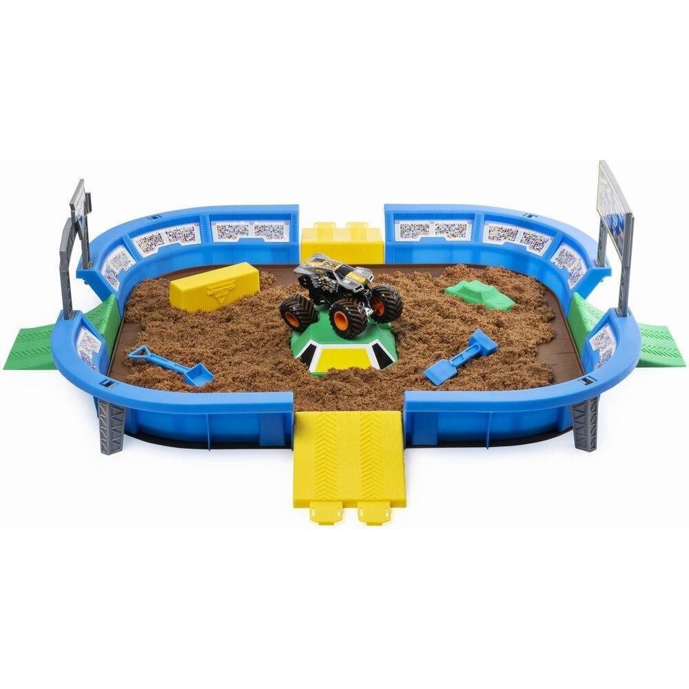 Spin Master Monster Jam Max-D Monster Dirt Arena Set - BumbleToys - 8-13 Years, Arabic Triangle Trading, Boys, Moster Jam, Vehicles & Play Sets