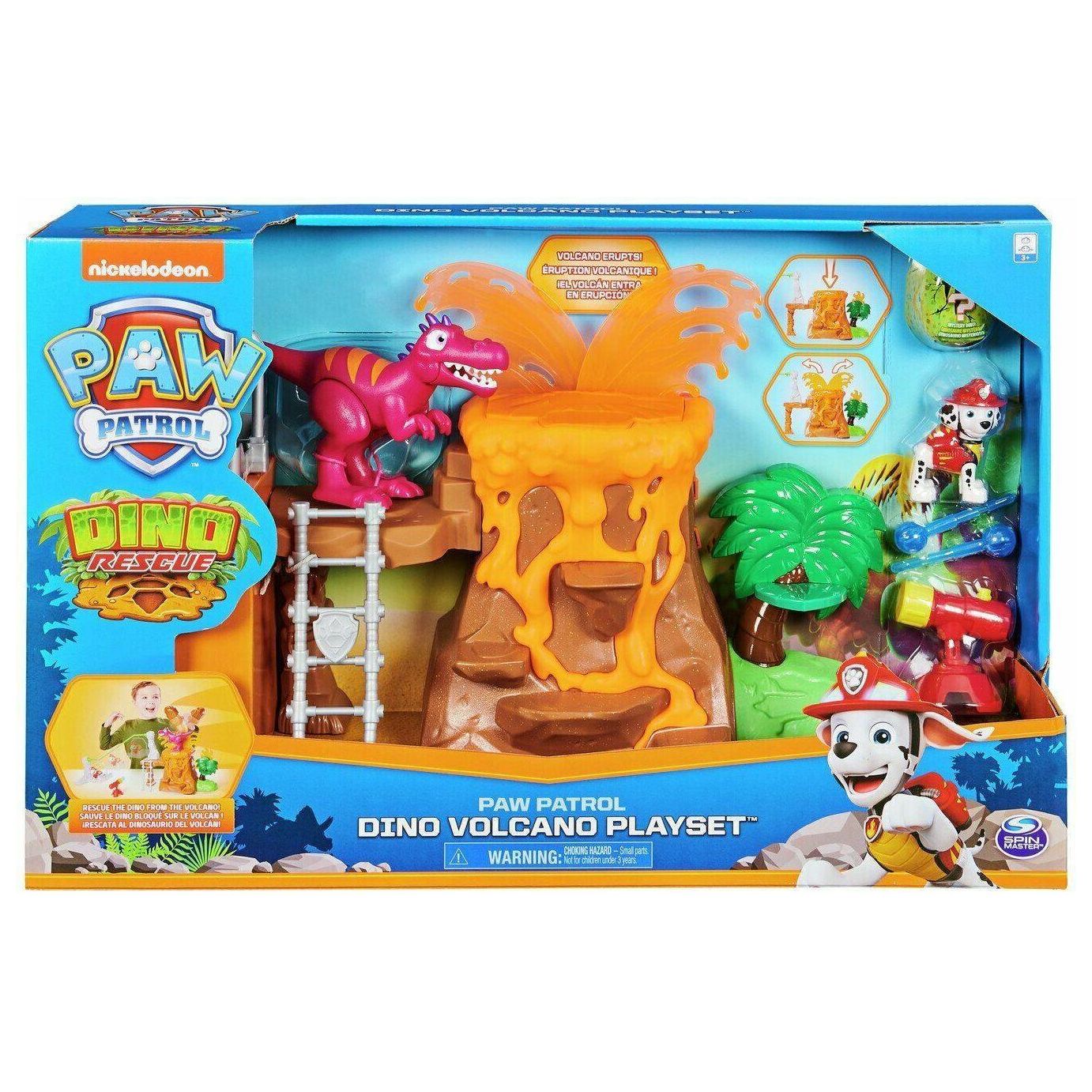 Spin Master PAW Patrol Dino Rescue Volcano Playset With Marshall Figure - BumbleToys - 5-7 Years, Arabic Triangle Trading, Boys, Paw Patrol, Vehicles & Play Sets