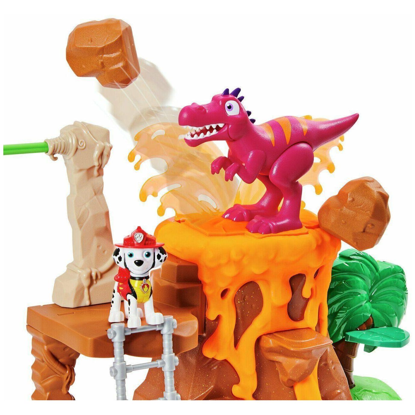 Spin Master PAW Patrol Dino Rescue Volcano Playset With Marshall Figure - BumbleToys - 5-7 Years, Arabic Triangle Trading, Boys, Paw Patrol, Vehicles & Play Sets