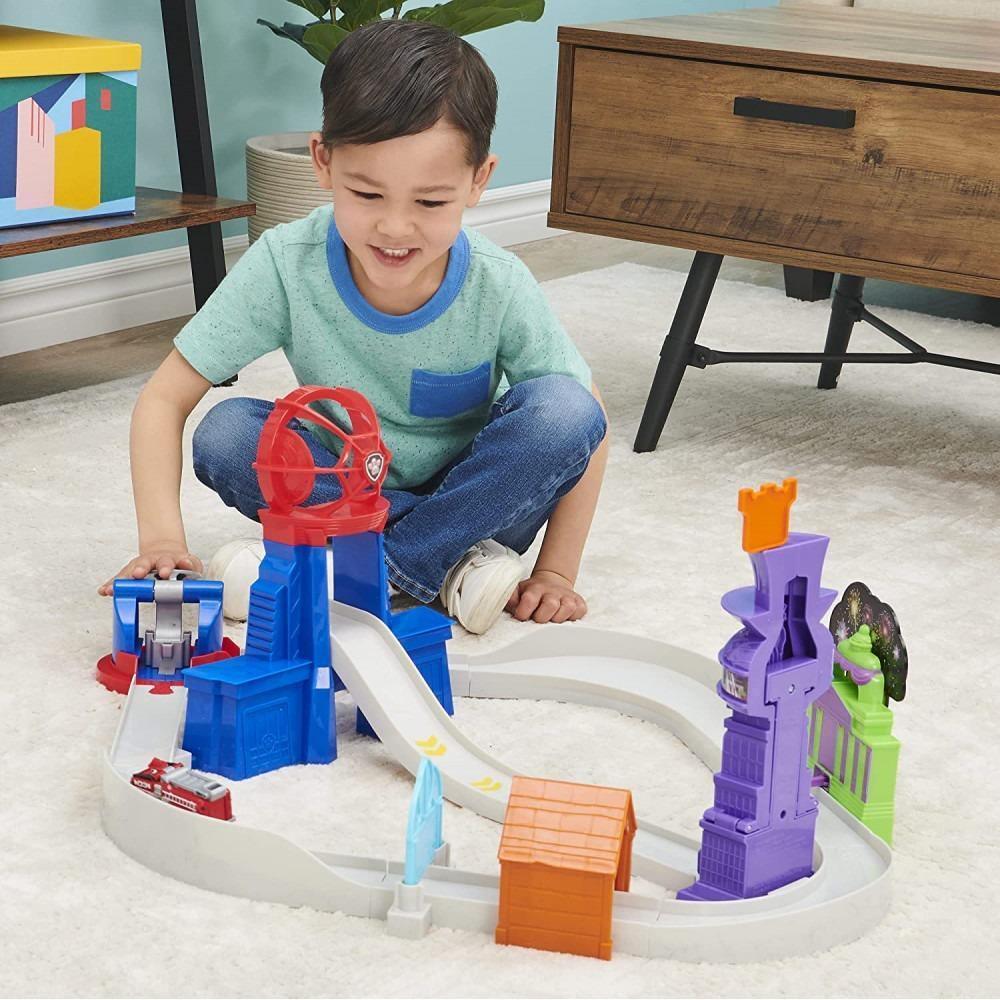 Spin Master Paw Patrol True Metal Total City Rescue Track Playset - BumbleToys - 5-7 Years, Arabic Triangle Trading, Boys, Paw Patrol, Pre-Order, Vehicles & Play Sets
