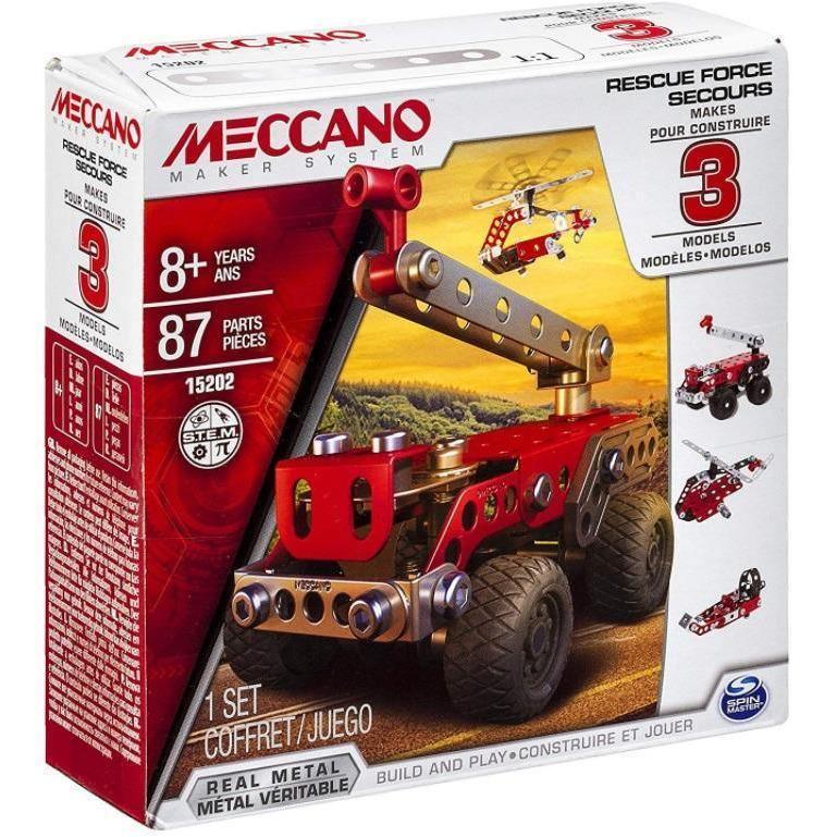 لعبة Spin Master STEM 3 in 1 Meccano - Rescue Squad Secours