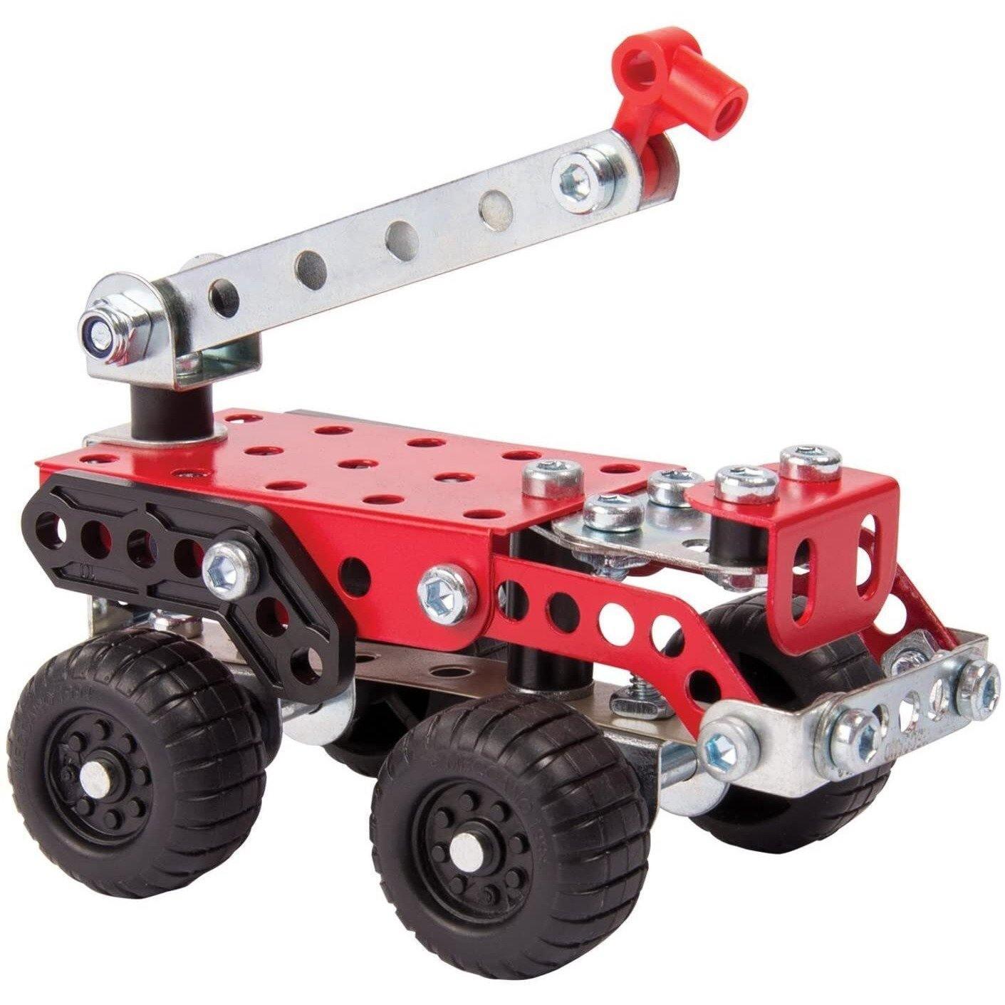 Spin Master STEM 3 In 1 Meccano - Rescue Squad Secours - BumbleToys - 8-13 Years, Arabic Triangle Trading, Boys, Meccano