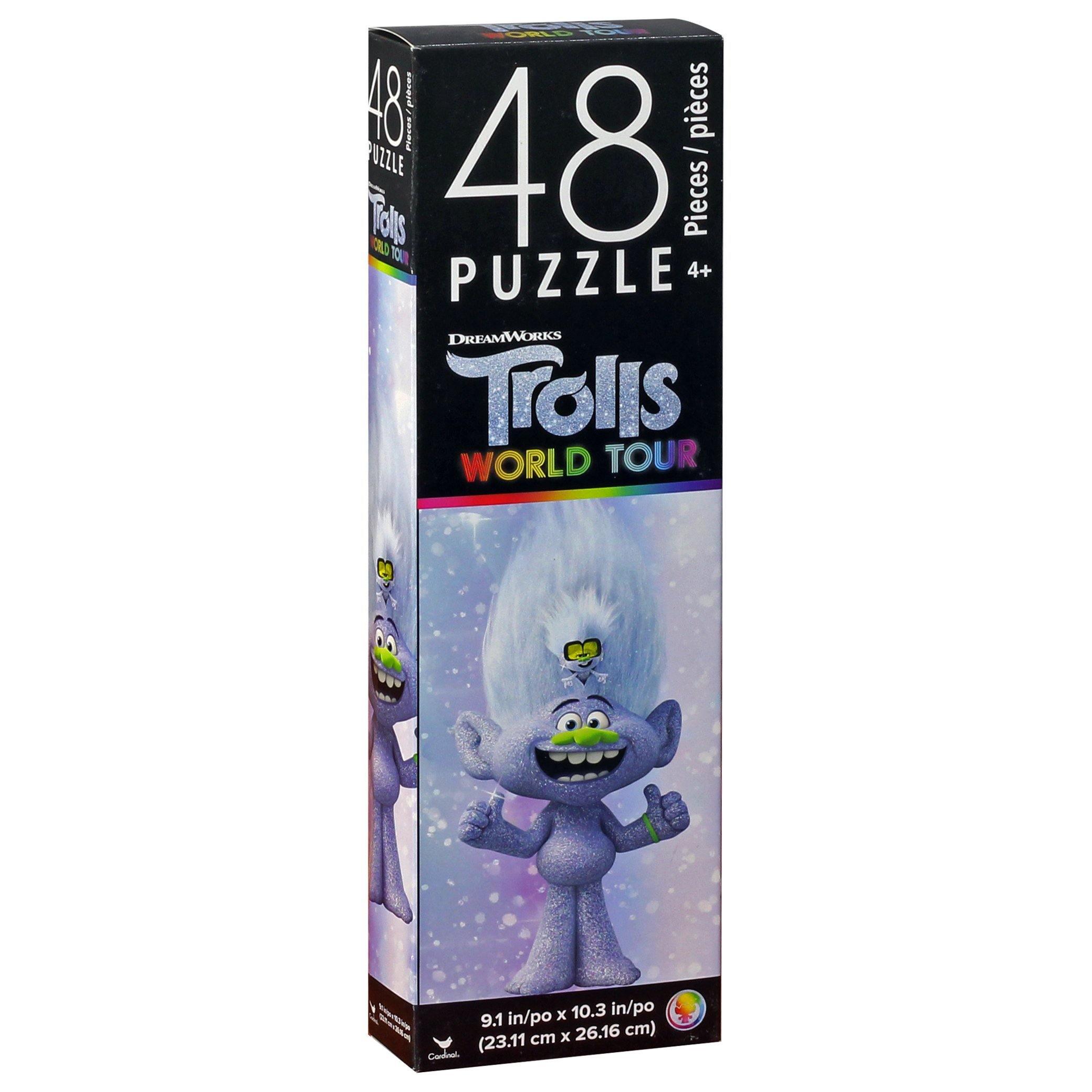 Spin Master Trolls Guy Diamond Puzzle 48 Pieces - BumbleToys - 5-7 Years, Arabic Triangle Trading, Puzzle & Board & Card Games, Puzzles & Jigsaws, Trolls, Unisex