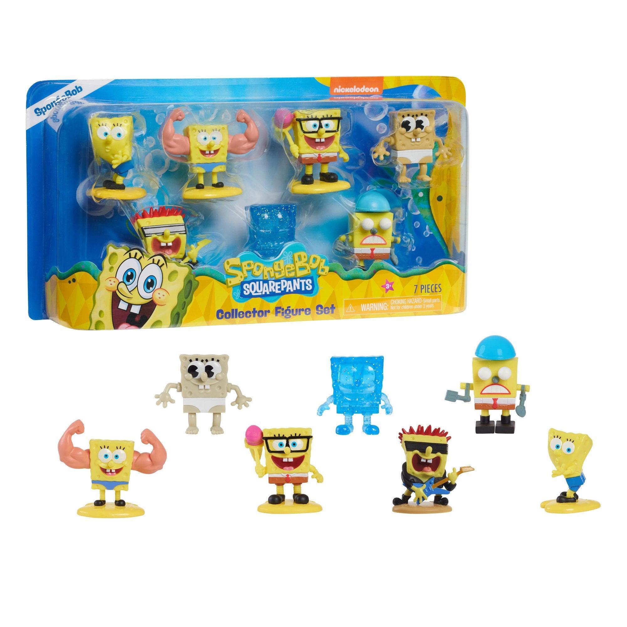 SpongeBob SquarePants Collectible Figure Set - BumbleToys - 5-7 Years, Boys, Figures, Heroes, Pre-Order, SpongeBob