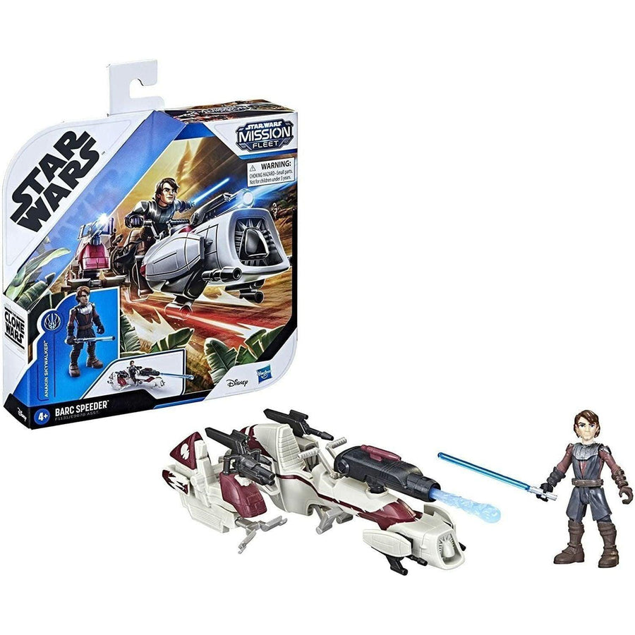 مجسم Star Wars Mission Fleet Expedition Class Anakin Skywalker BARC Speeder Strike مقاس 2.5 بوصة