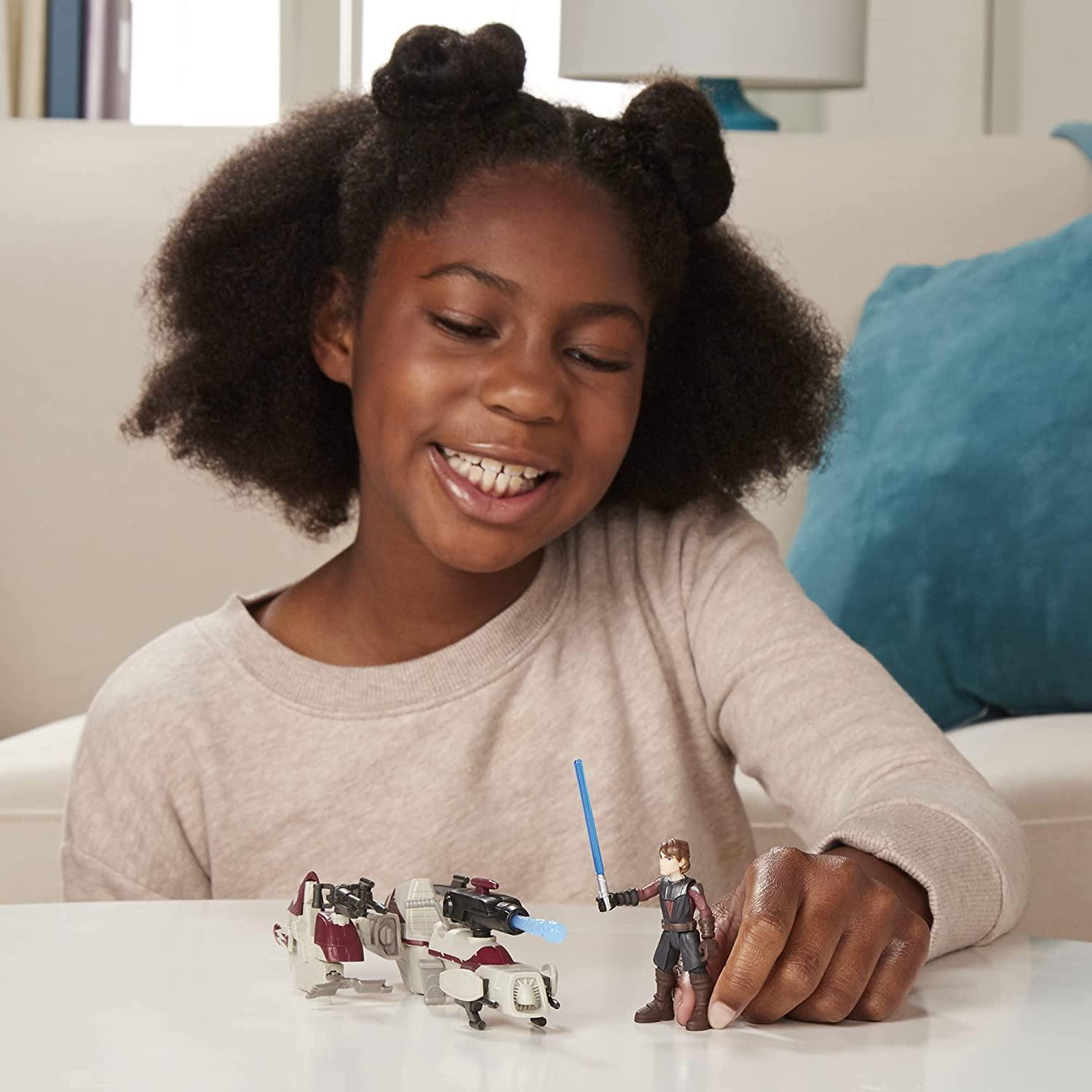 Star Wars Mission Fleet Expedition Class Anakin Skywalker BARC Speeder Strike 2.5-Inch-Scale Figure - BumbleToys - 4+ Years, Boys, OXE, Pre-Order, star wars