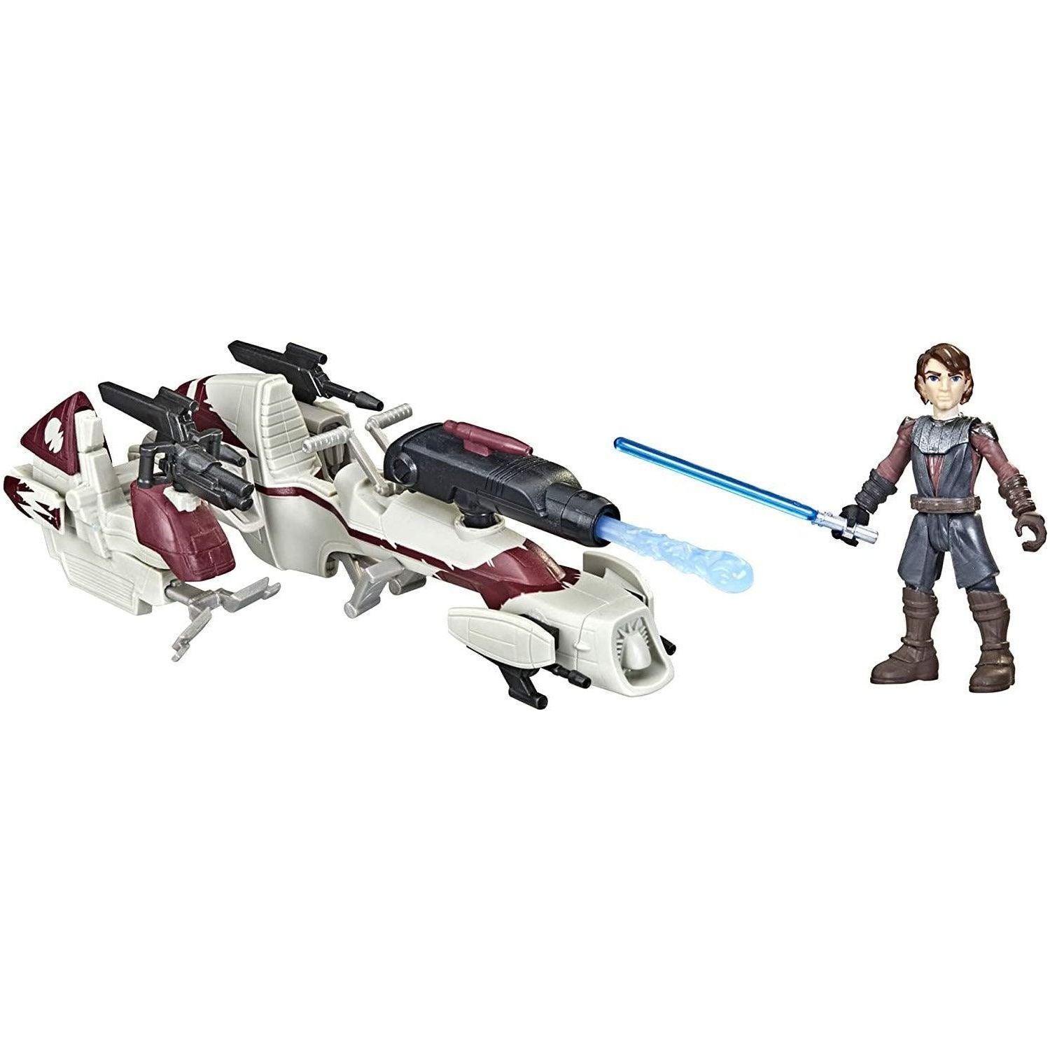 Star Wars Mission Fleet Expedition Class Anakin Skywalker BARC Speeder Strike 2.5-Inch-Scale Figure - BumbleToys - 4+ Years, Boys, OXE, Pre-Order, star wars
