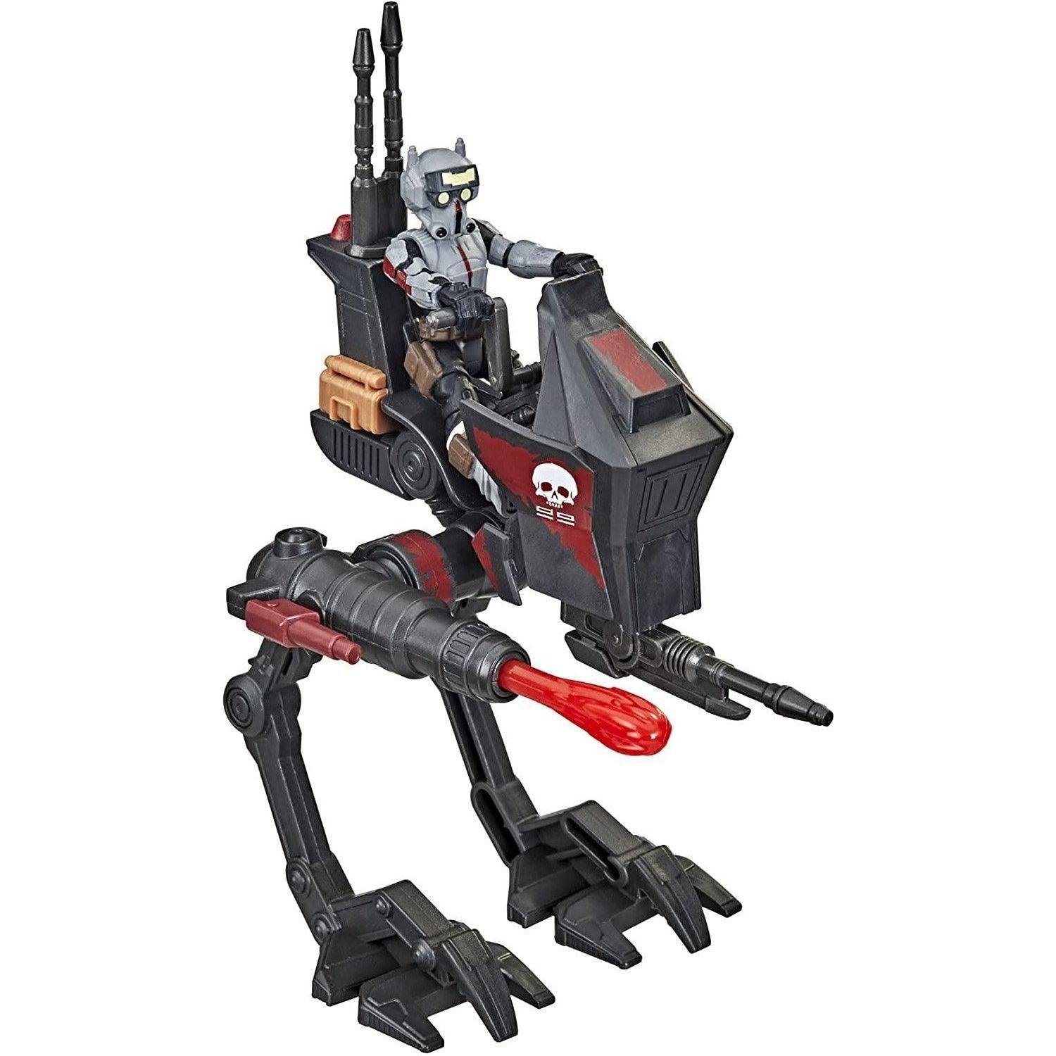 Star Wars Mission Fleet Expedition Class Tech (Bad Batch) at-RT Ambush 2.5-Inch-Scale Figure and Vehicle Set - BumbleToys - 4+ Years, Boys, OXE, star wars