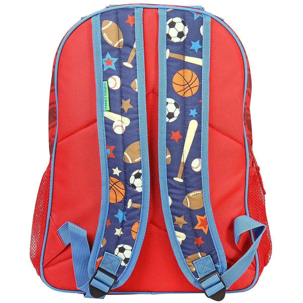 Stephen Joseph All Over Print Sports Backpack 16 inch - BumbleToys - 5-7 Years, Backpack, Boys, Cecil, Pre-Order, School Supplies