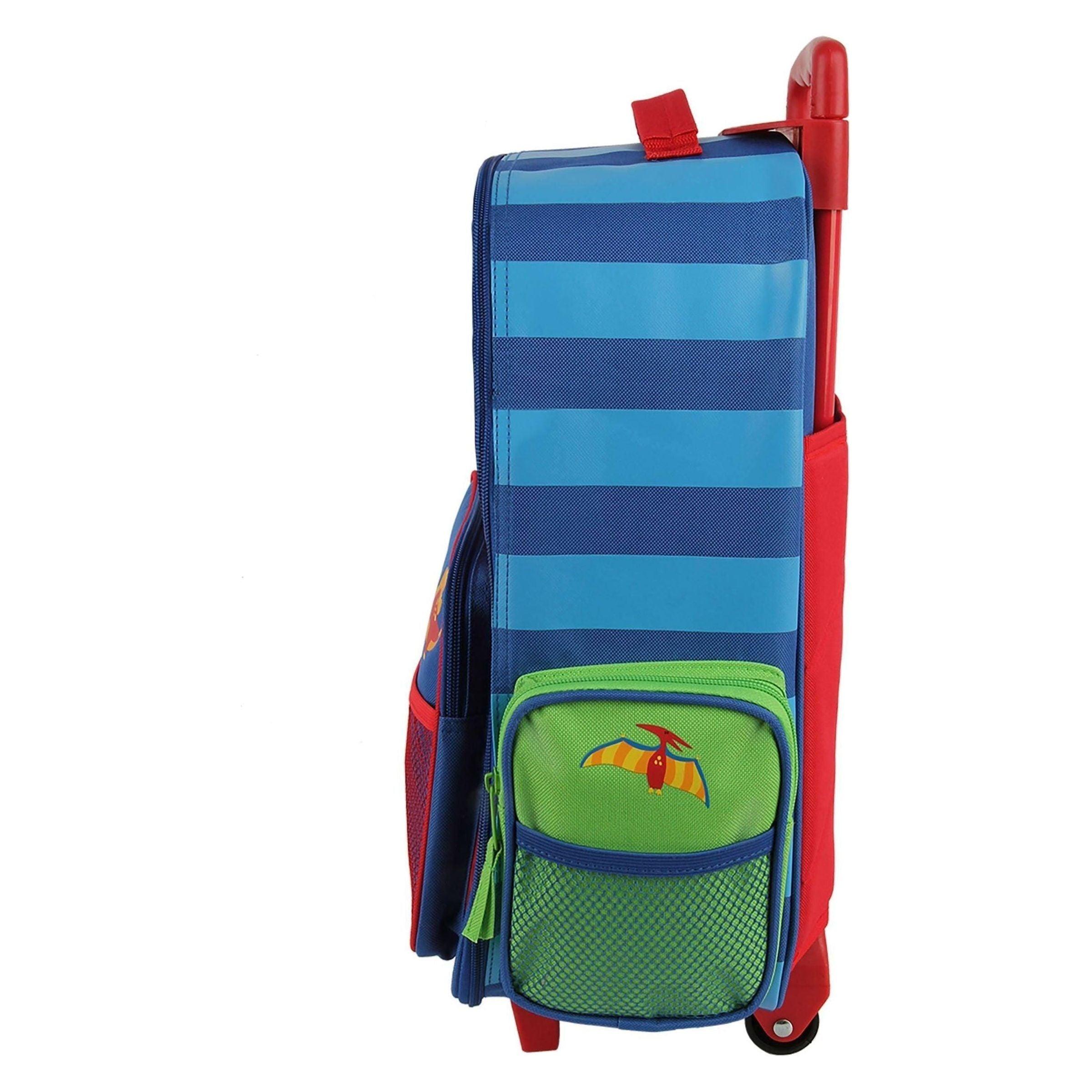 Stephen Joseph Classic Rolling Luggage 18 inch Dino - BumbleToys - 5-7 Years, Backpack, Boys, Cecil, Pre-Order, School Supplies, Stephen Joseph 2023