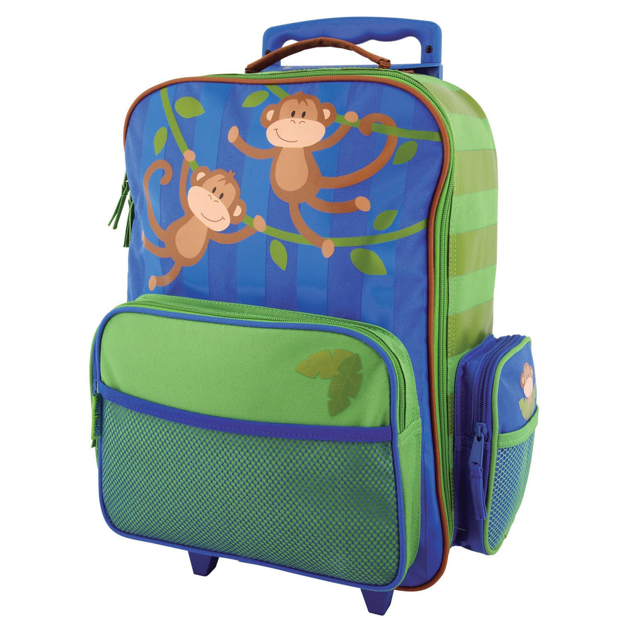 Stephen Joseph Kids Rolling Luggage – Monkey