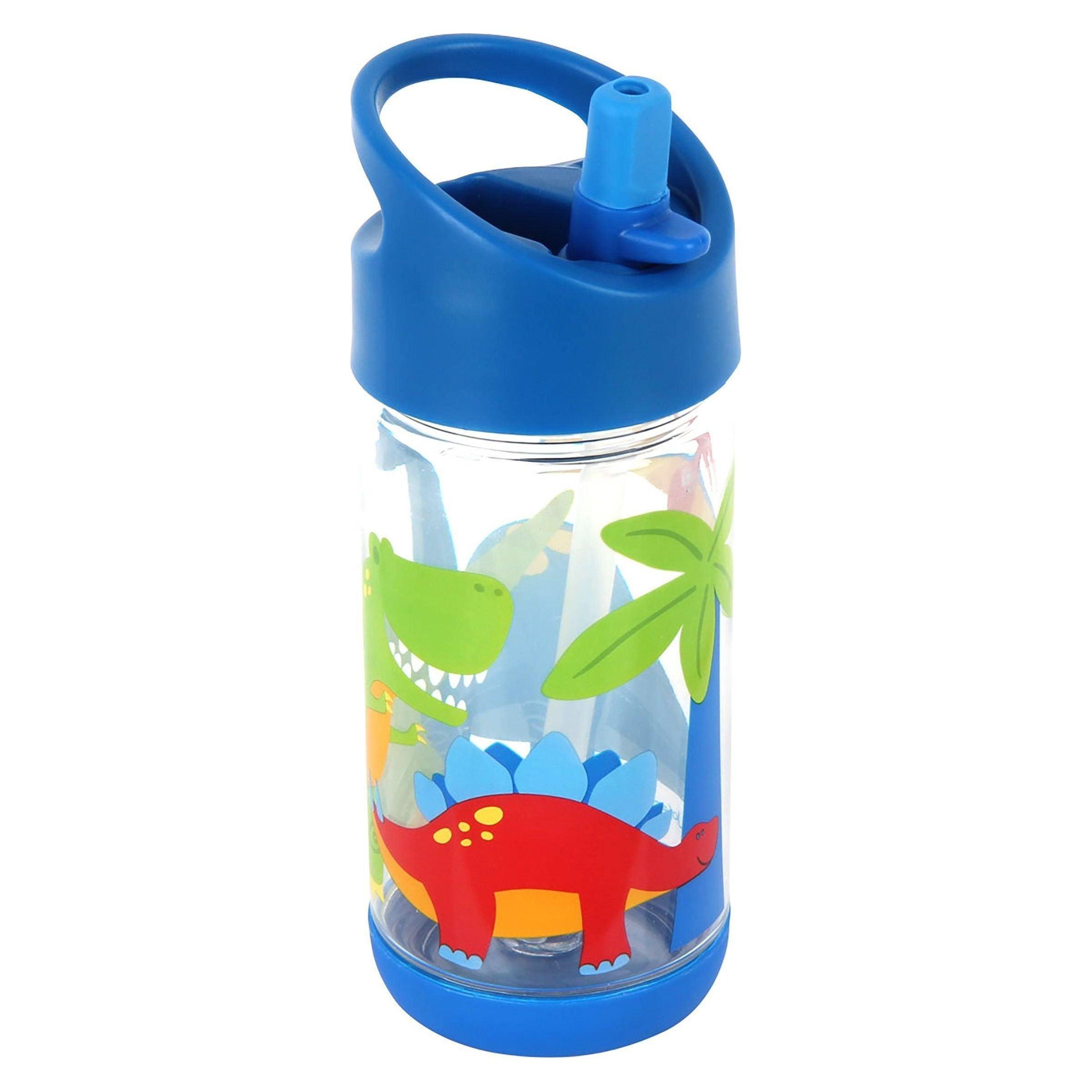 Stephen Joseph Flip Top Bottle Dino - BumbleToys - 5-7 Years, Boys, Cecil, Pre-Order, School Supplies, Water Bottle
