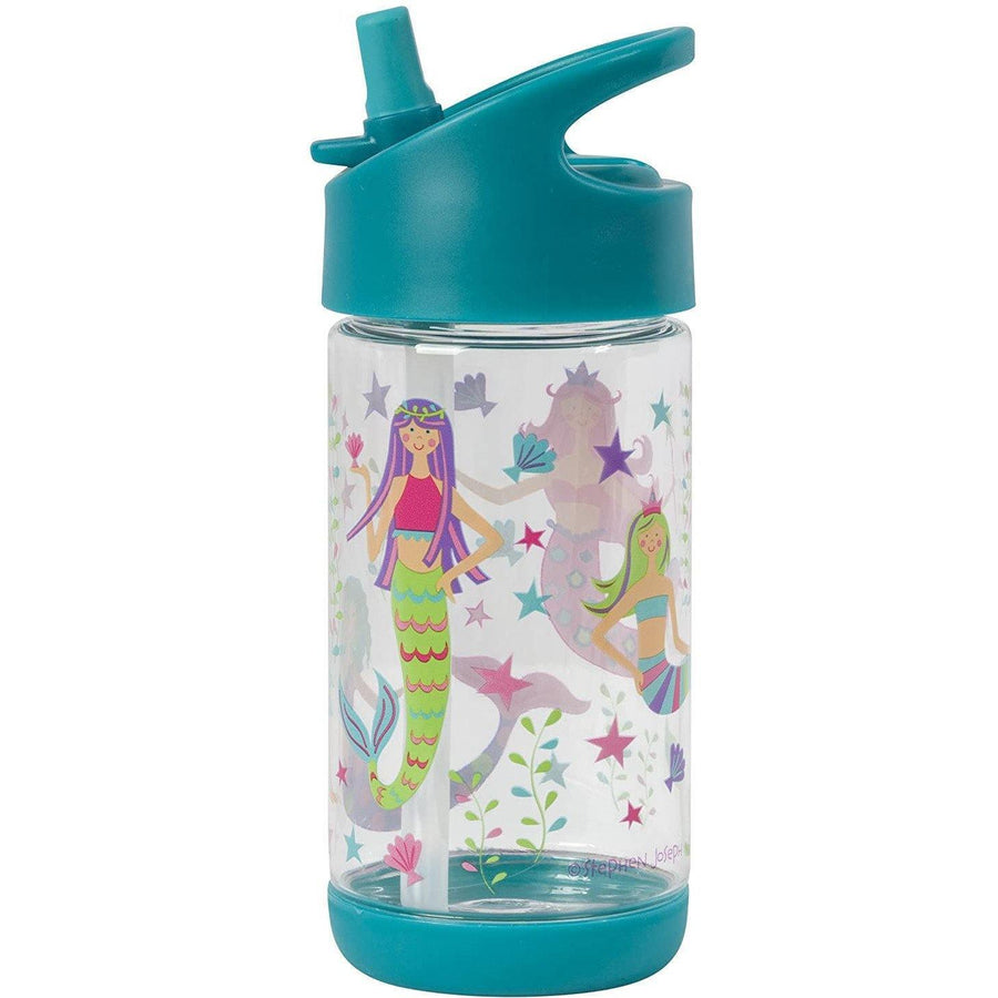 Stephen Joseph Flip Top Kids Water Bottle – Mermaid