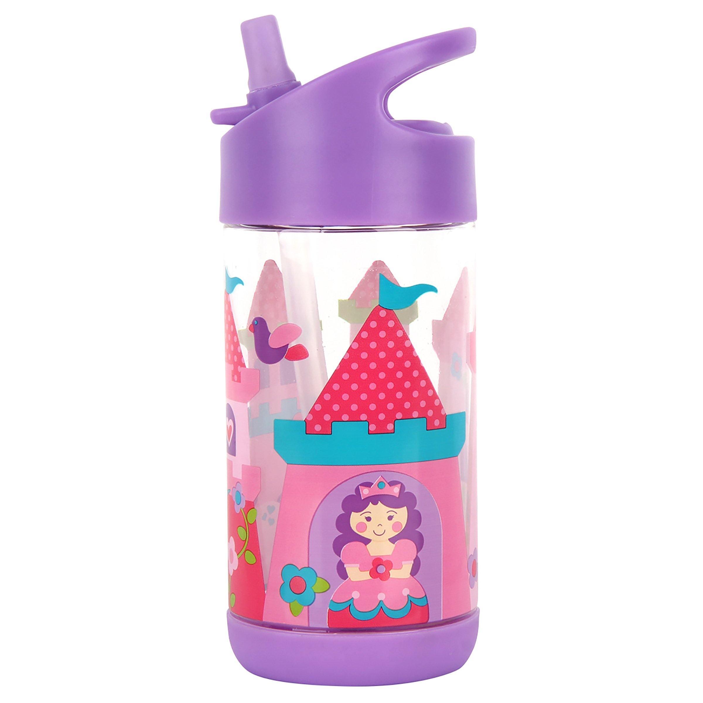 Stephen Joseph Flip Top Bottle Princess - BumbleToys - 5-7 Years, Cecil, Girls, School Supplies, Water Bottle