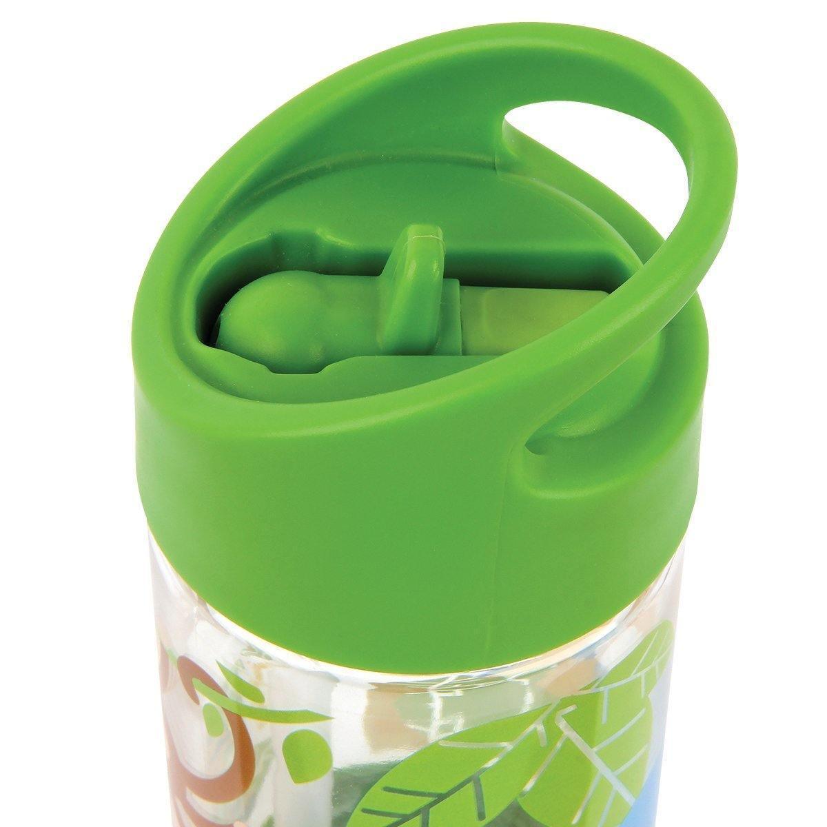 Stephen Joseph Flip Top Bottle Zoo Water Bottle - BumbleToys - 5-7 Years, Boys, Cecil, Pre-Order, School Supplies, Water Bottle