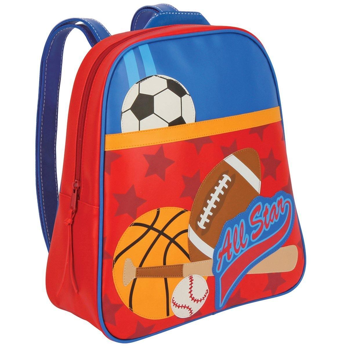 Stephen Joseph Go Go 12 inch Backpack Sports - BumbleToys - 5-7 Years, Backpack, Boys, Cecil, Pre-Order, School Supplies