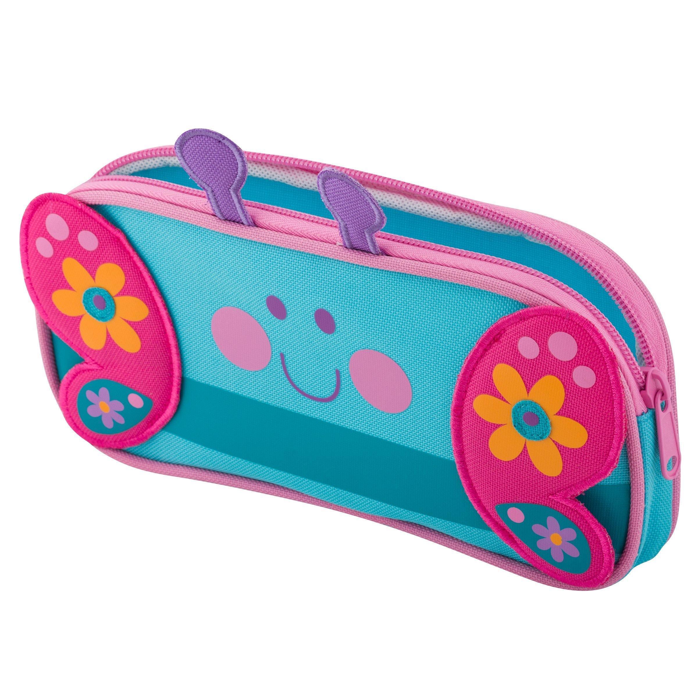 Stephen Joseph Pencil Pouch Butterfly - BumbleToys - 2-4 Years, 5-7 Years, Cecil, Girls, School Supplies, Stationery & Stickers