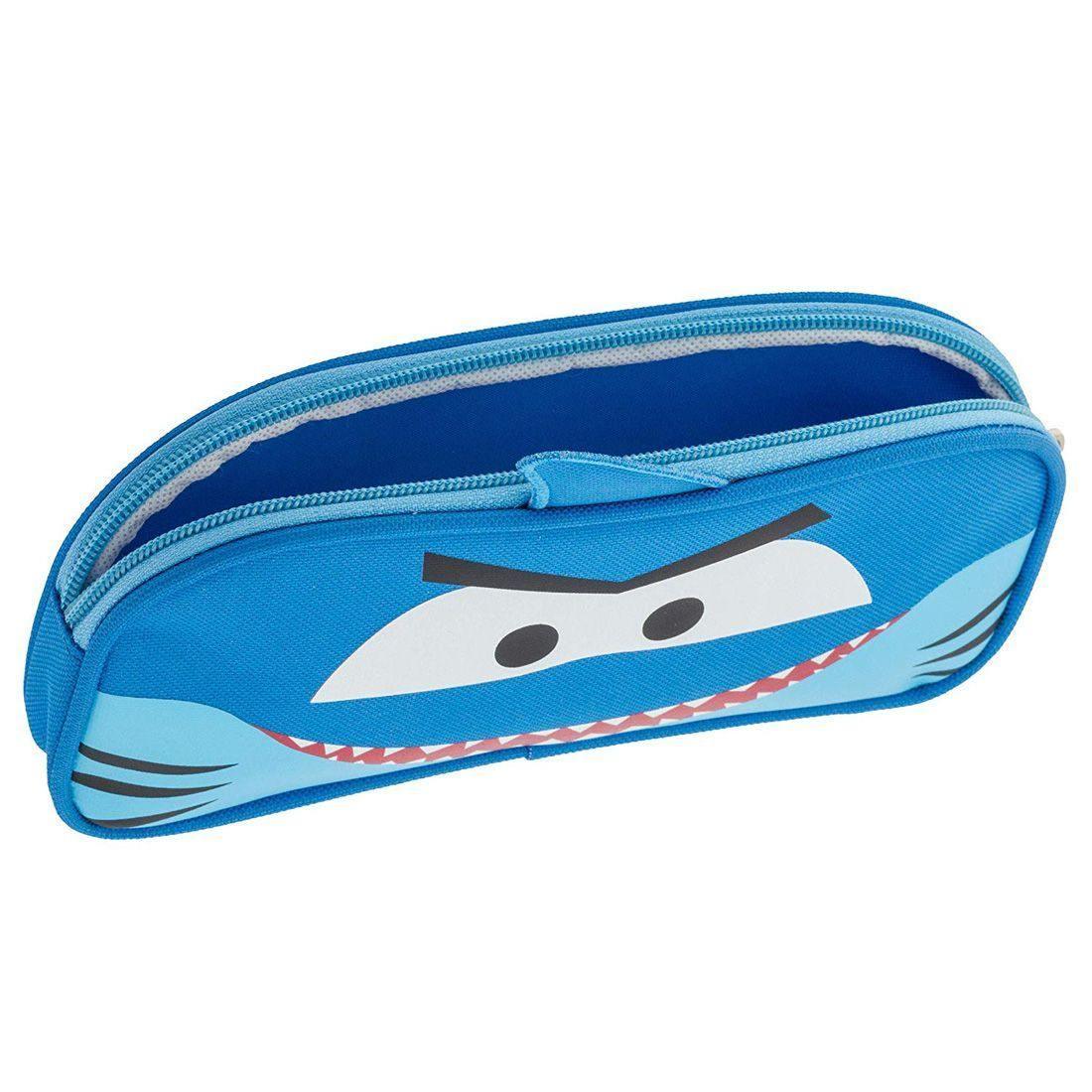 Stephen Joseph Pencil Pouch Shark - BumbleToys - 2-4 Years, 5-7 Years, Boys, Cecil, School Supplies, Stationery & Stickers