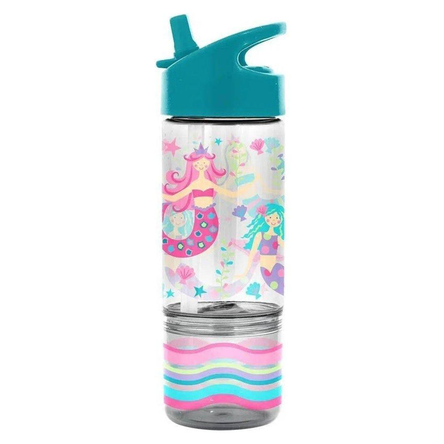 Stephen Joseph Sip & Snack Bottle with Snack Cup – Mermaid