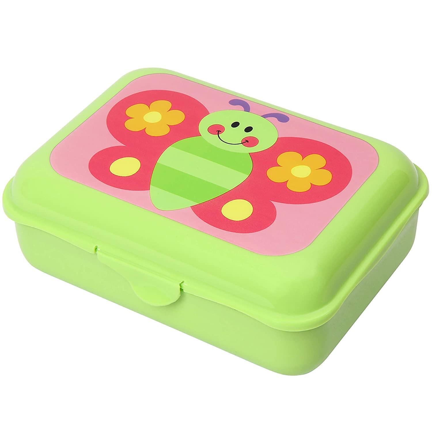 Stephen Joseph Snack Box Butterfly - BumbleToys - 2-4 Years, 5-7 Years, Cecil, Girls, Lunch Box, Pre-Order, School Supplies