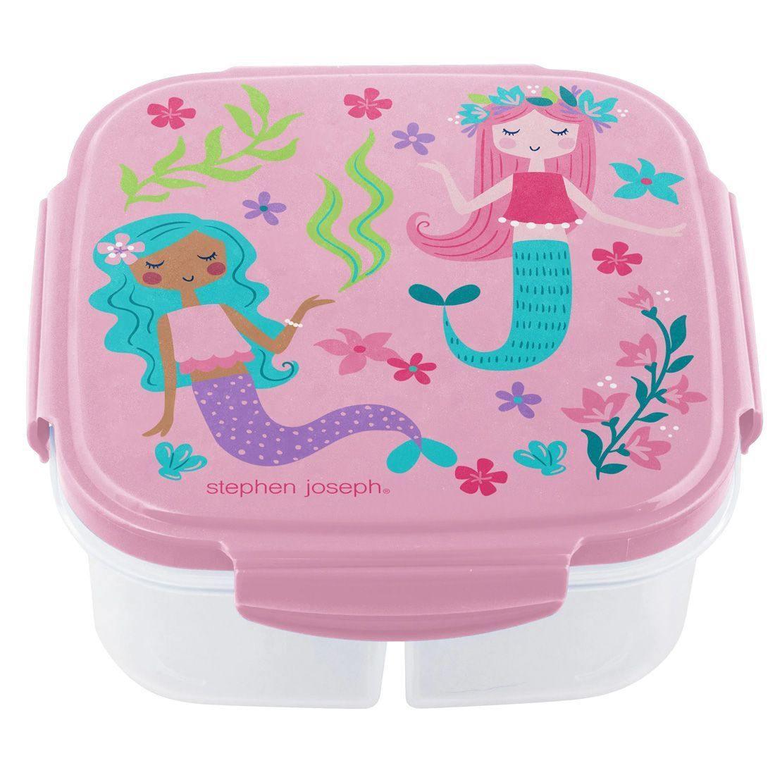Stephen Joseph Snack Box With Ice Pack Mermaid - BumbleToys - 5-7 Years, Cecil, Girls, Lunch Box, Pre-Order, School Supplies