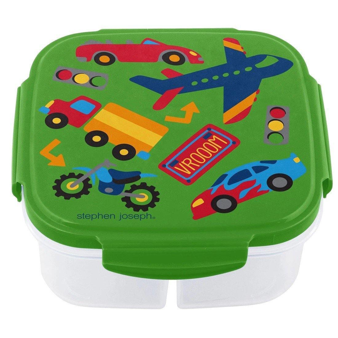 Stephen Joseph Snack Box With Ice Pack Transportation - BumbleToys - 2-4 Years, 5-7 Years, Boys, Cecil, Lunch Box, School Supplies