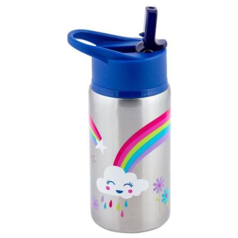 Stephen Joseph Stainless Steel Water Bottles Rainbow - BumbleToys - 5-7 Years, Cecil, Girls, School Supplies, Water Bottle