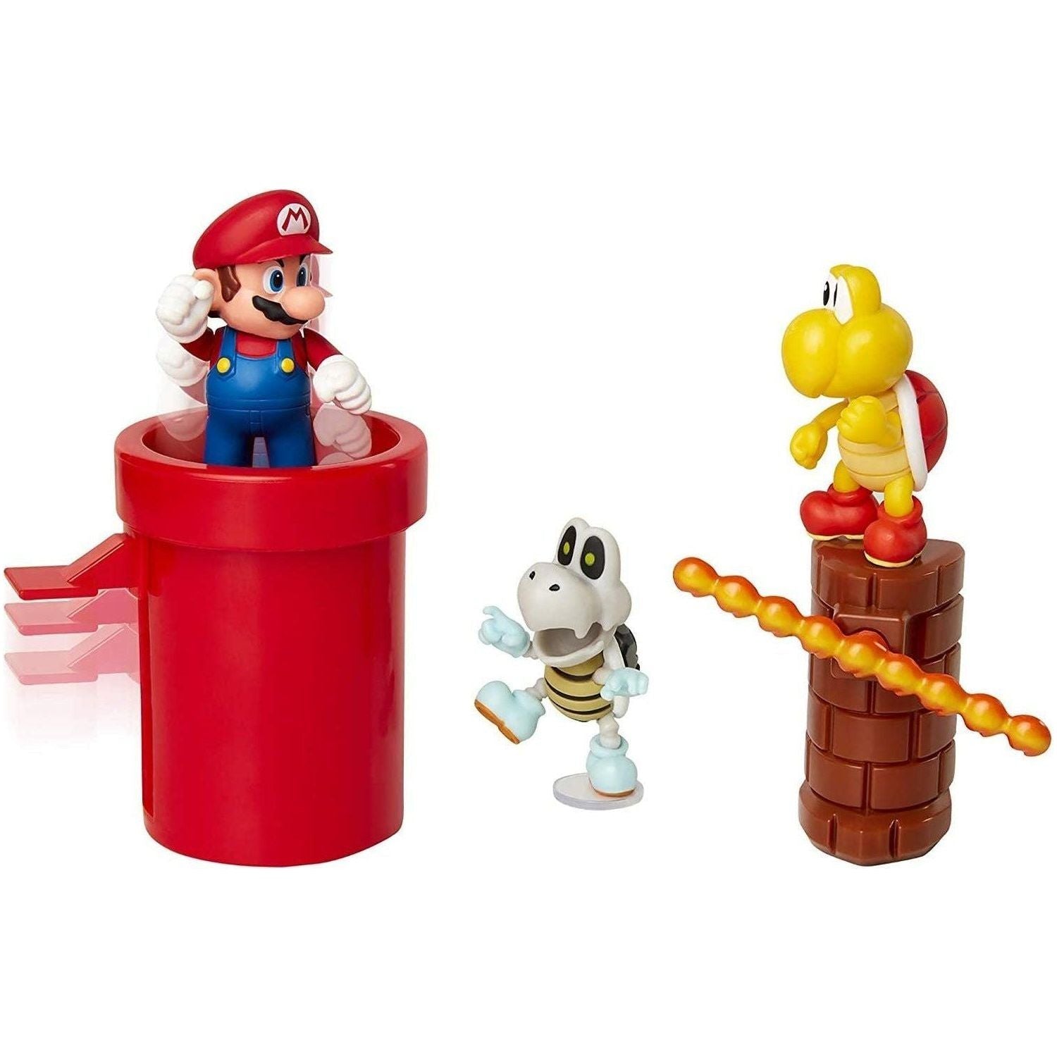 SUPER MARIO Nintendo Dungeon 2.5” Figure Multipack Diorama Set with Accessories - BumbleToys - 4+ Years, 5-7 Years, Boys, LEGO, OXE, Pre-Order, Super Mario