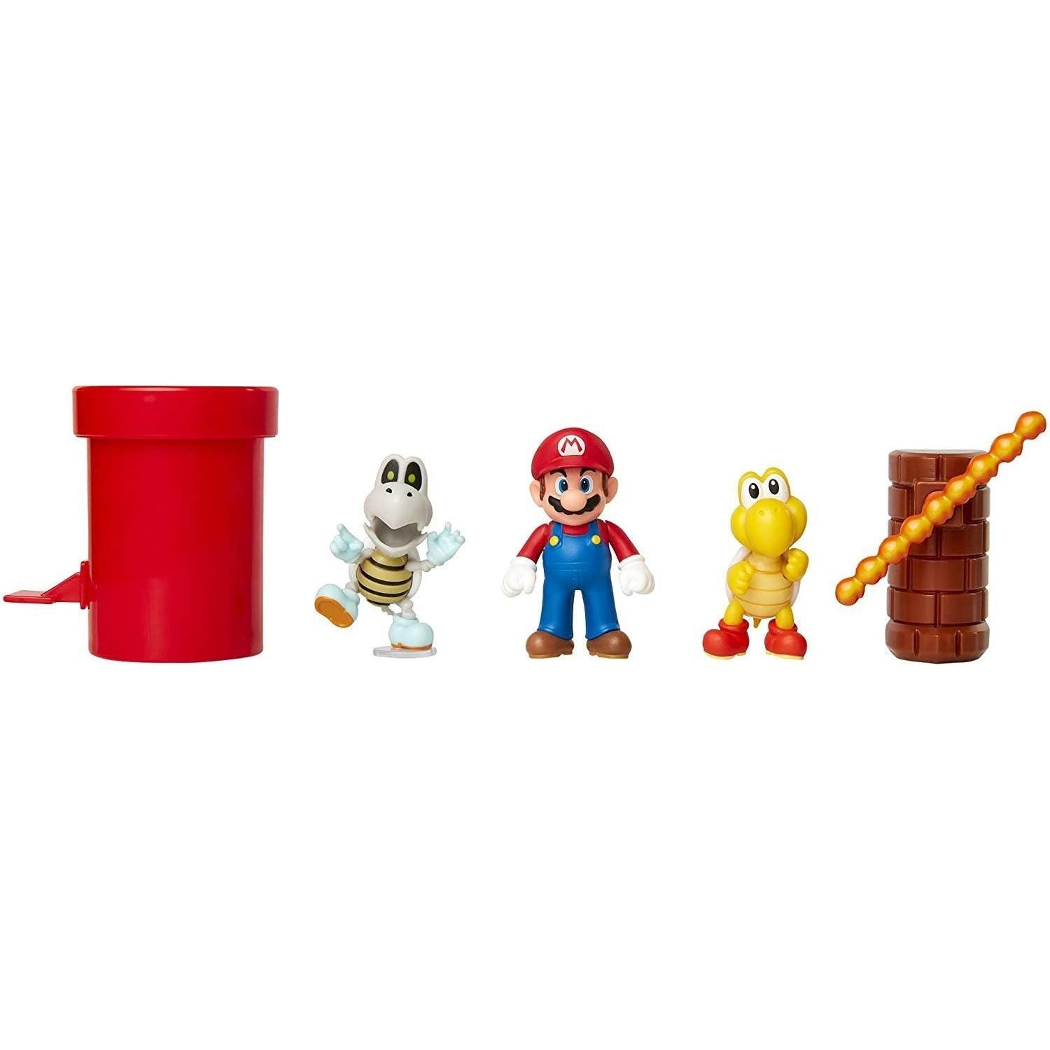 SUPER MARIO Nintendo Dungeon 2.5” Figure Multipack Diorama Set with Accessories - BumbleToys - 4+ Years, 5-7 Years, Boys, LEGO, OXE, Pre-Order, Super Mario