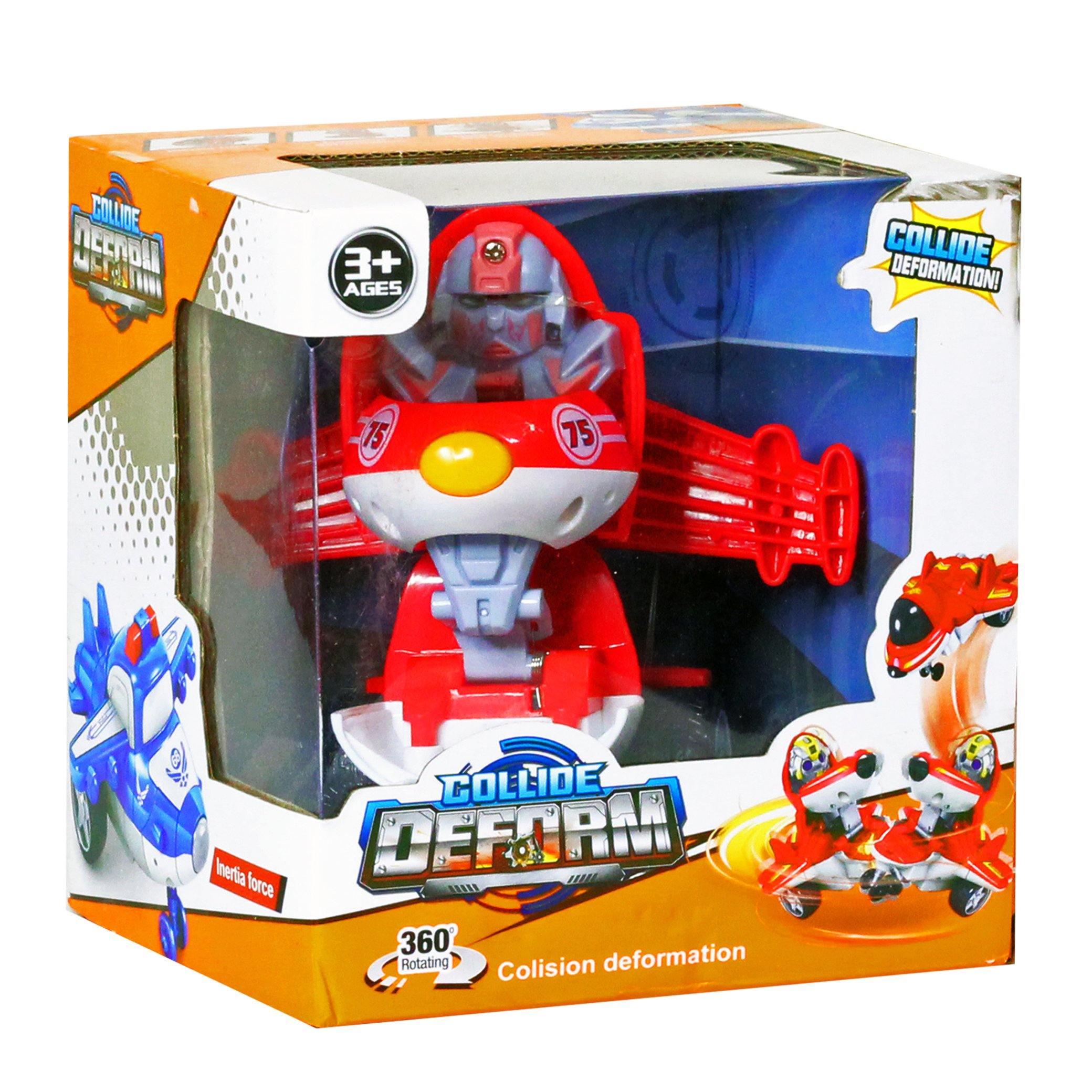 Super Wings Collide Deformation Action Figure - BumbleToys - 5-7 Years, Figures, Toy Land, Toys, Unisex
