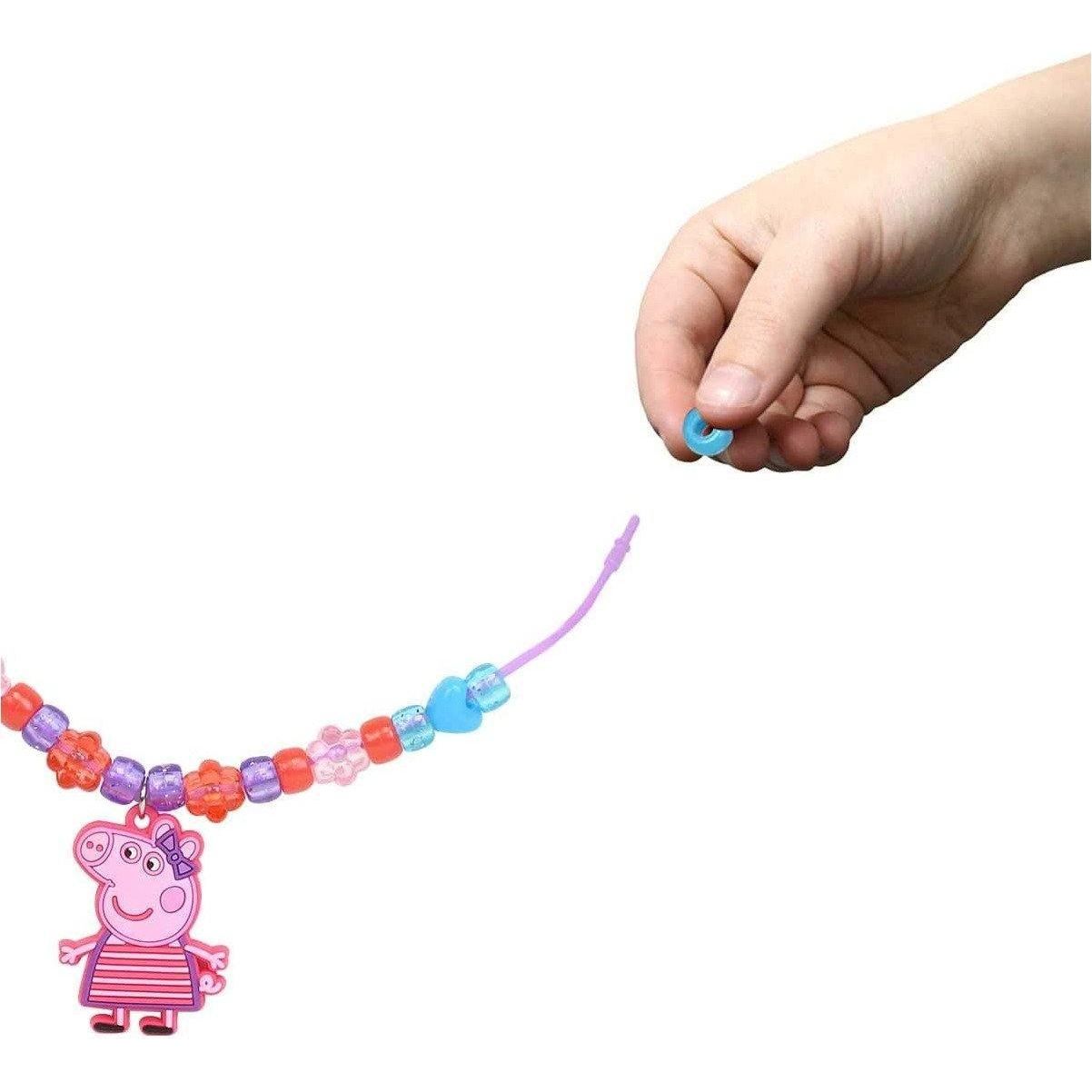 Tara Toys 95484 Peppa Pig Necklace Activity Set - BumbleToys - 5-7 Years, Girls, Make & Create, Necklace Set, OXE, Peppa Pig